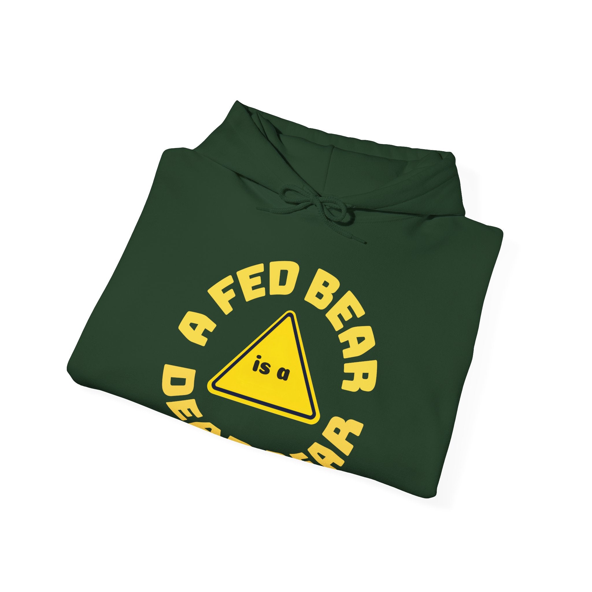 Fed Bear/Dead Bear Unisex Hoodie - Wildlife Conservation Pullover