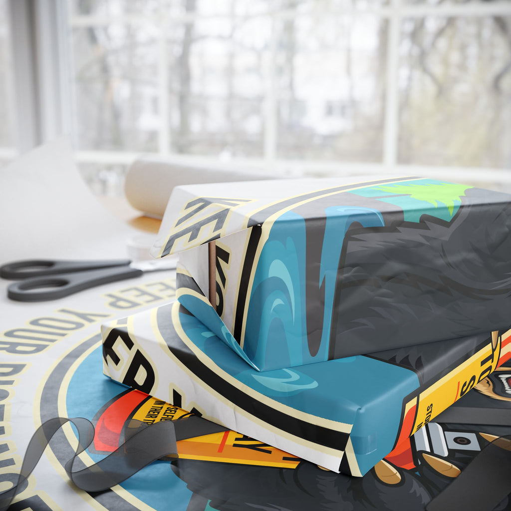 Protect Our Bears  Wildlife Wrapping Paper