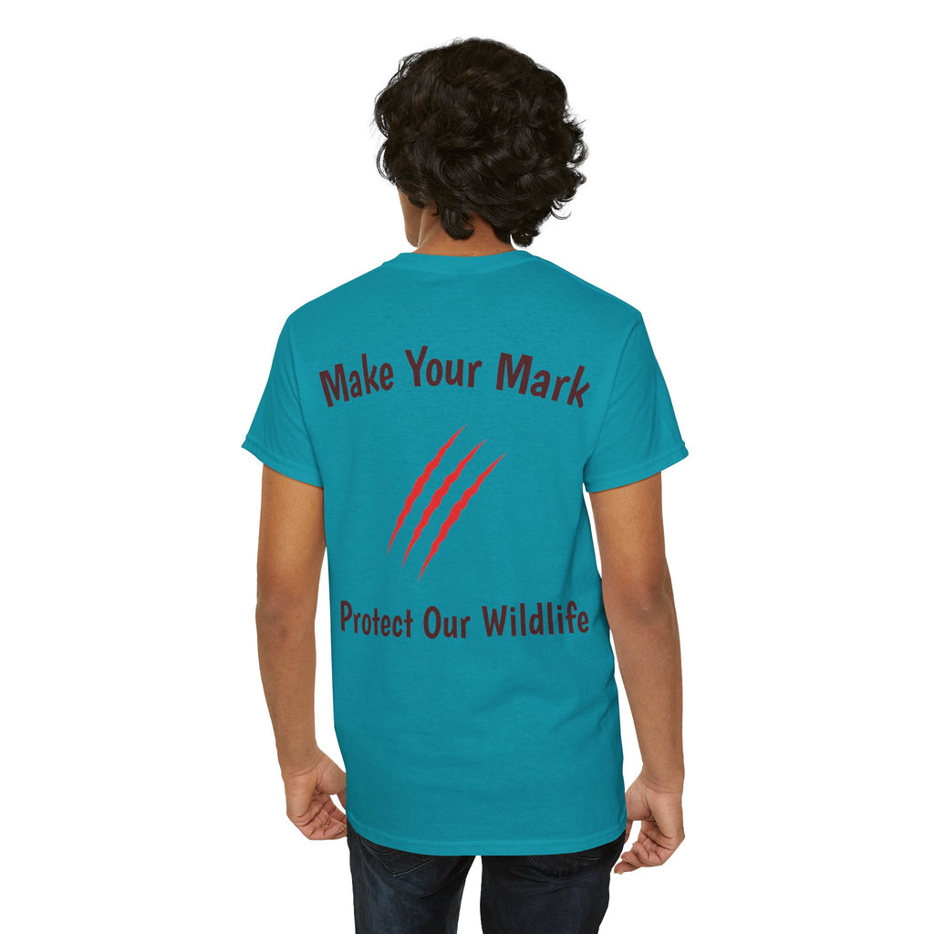 Make Your Mark Unisex Cotton T-Shirt / Wildlife Conservation