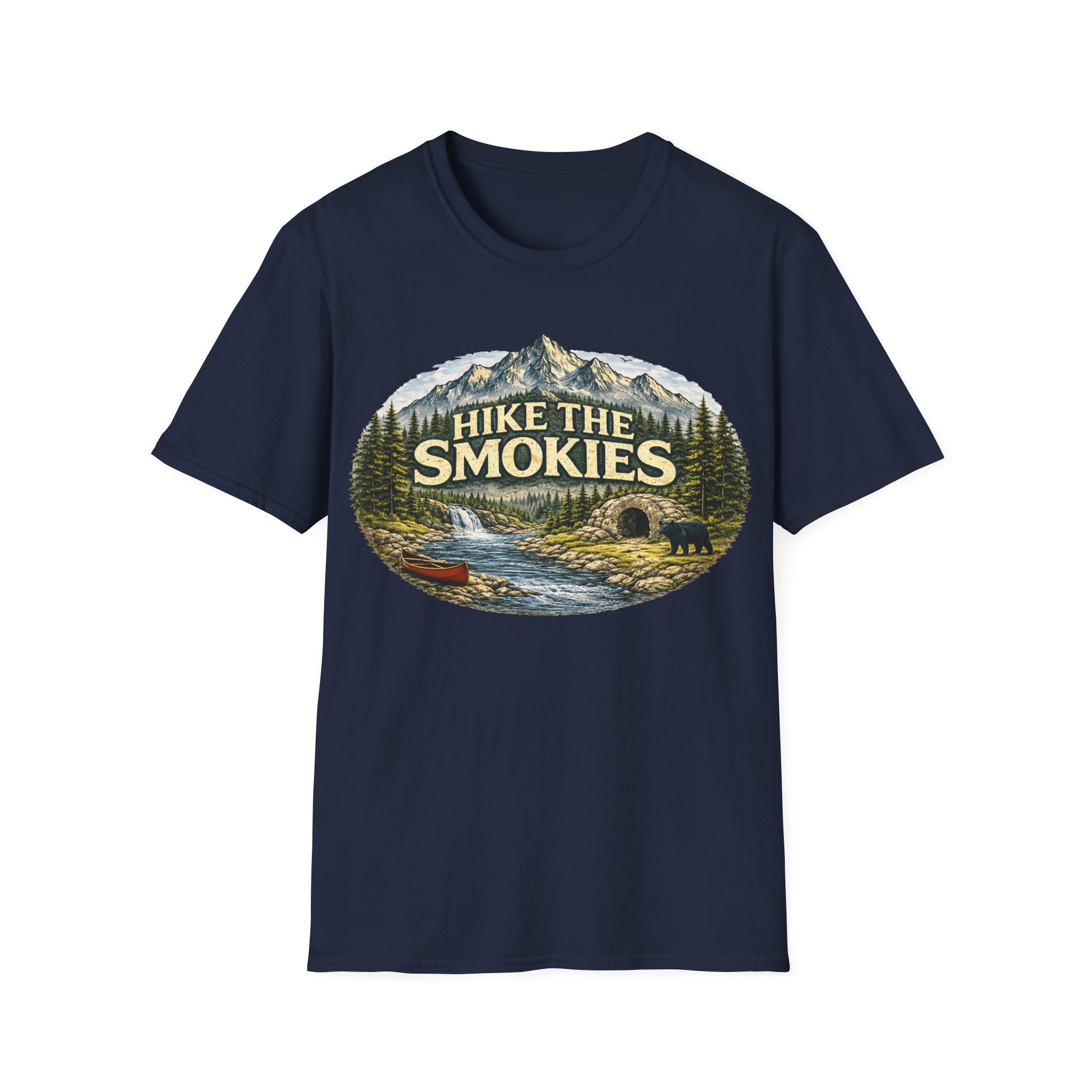 Hike the Smokies T-Shirt — Smoky Mountains Unisex Hiking Tee