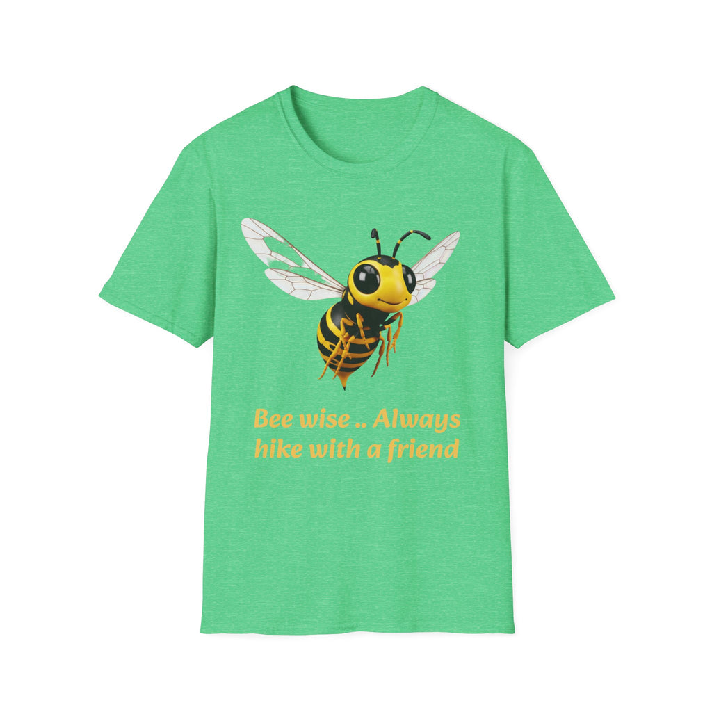 Bee Graphic T-Shirt — Cute Yellow Honeybee Illustration Tee