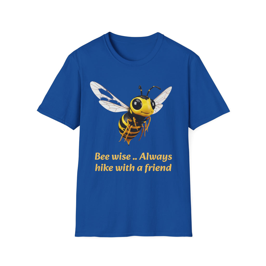 Bee Graphic T-Shirt — Cute Yellow Honeybee Illustration Tee