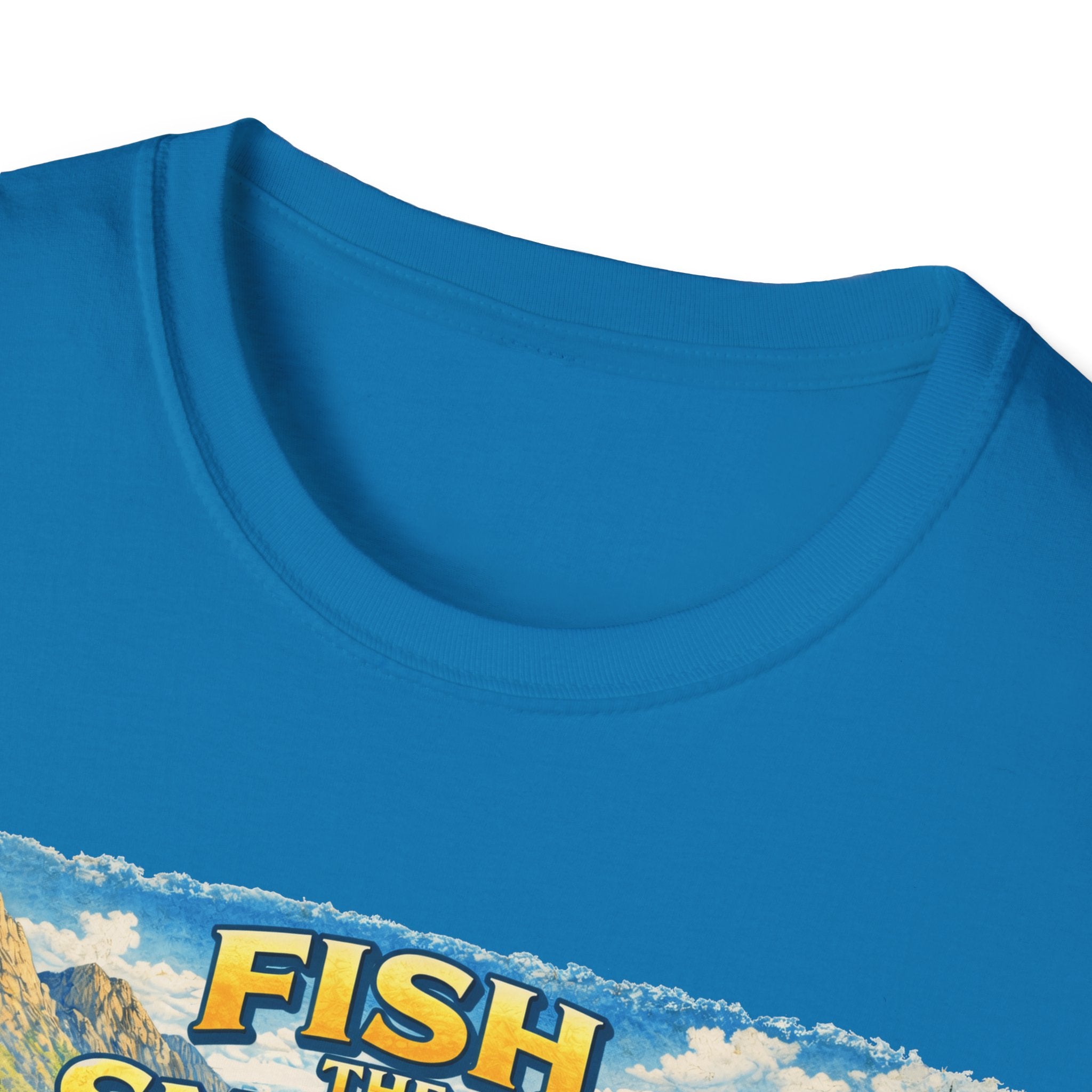 Fish the Smokies Unisex T-Shirt — Scenic Fishing River Graphic Tee