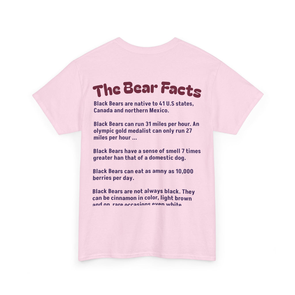 Smoky Mountain Black Bear Facts - Unisex Tee