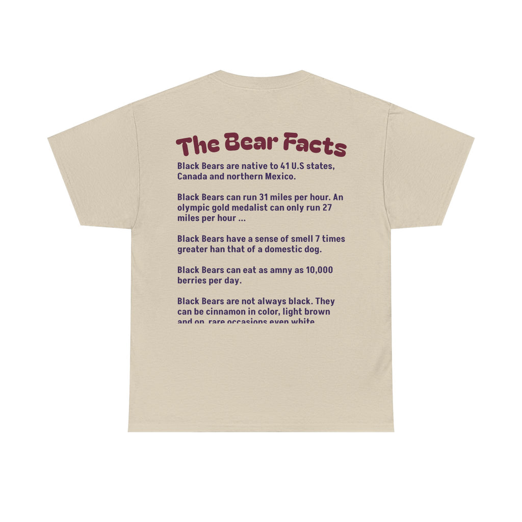 Smoky Mountain Black Bear Facts - Unisex Tee