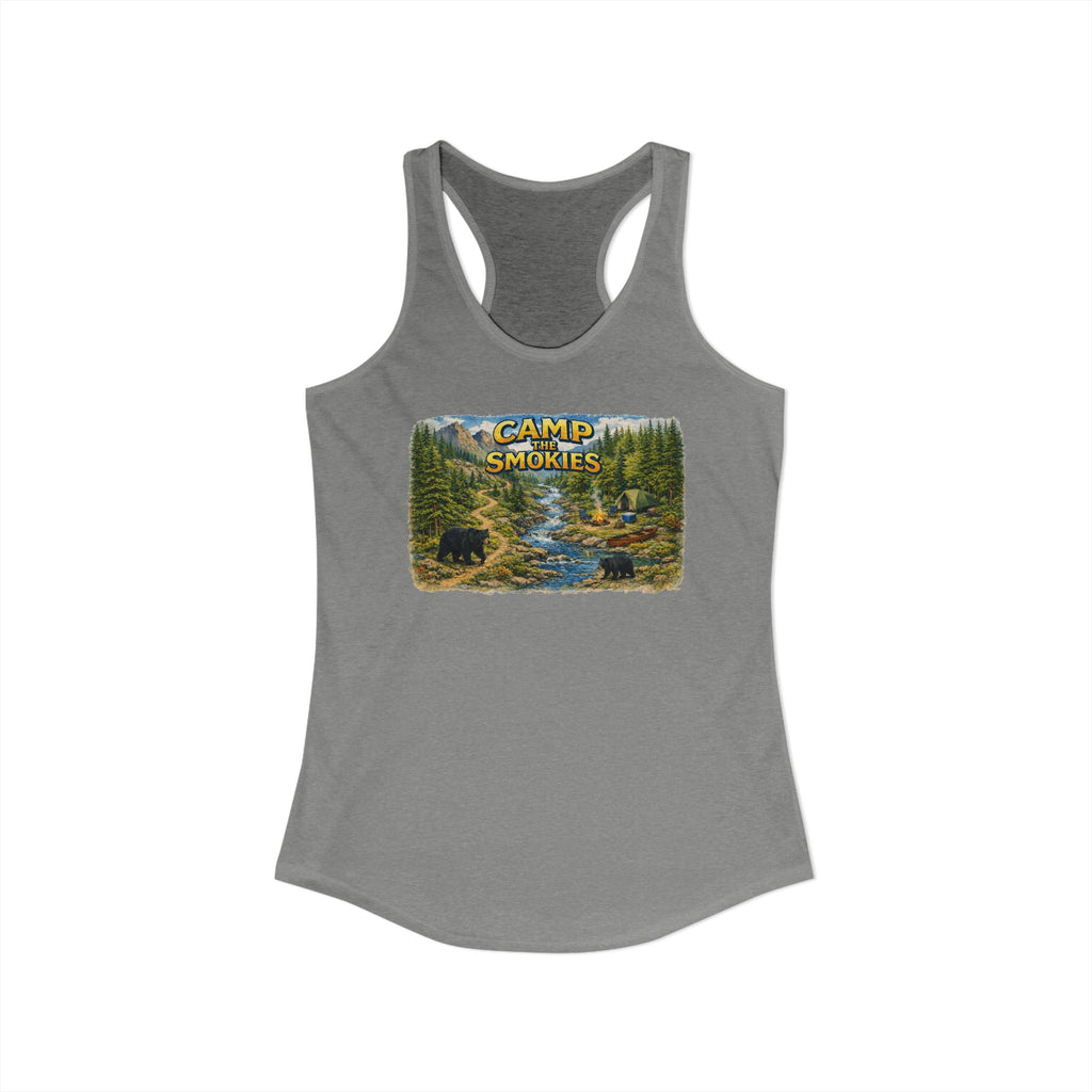 Smoky Mountains Camp River Racerback Tank — Back to Nature