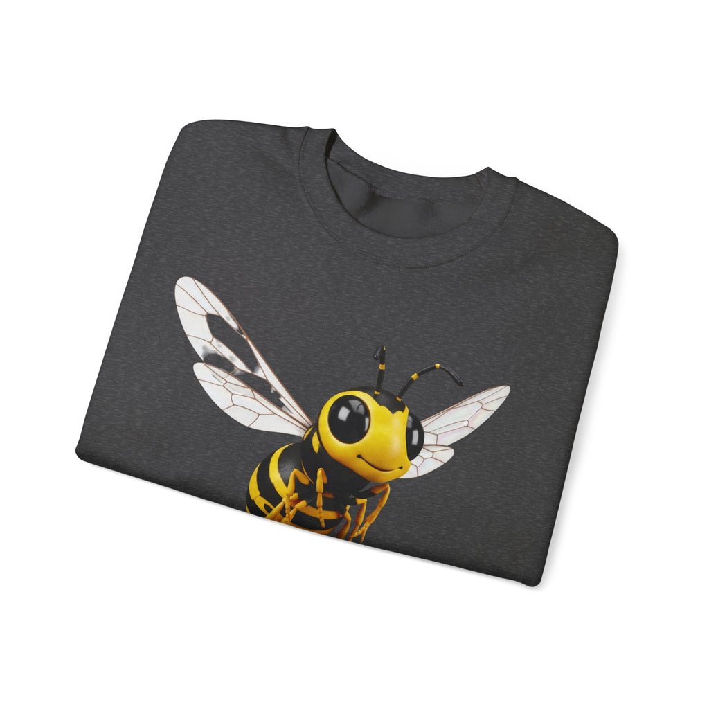 Bee Wise Crewneck Sweatshirt — Bee Illustration "Bee wise .. Always hike with a friend"