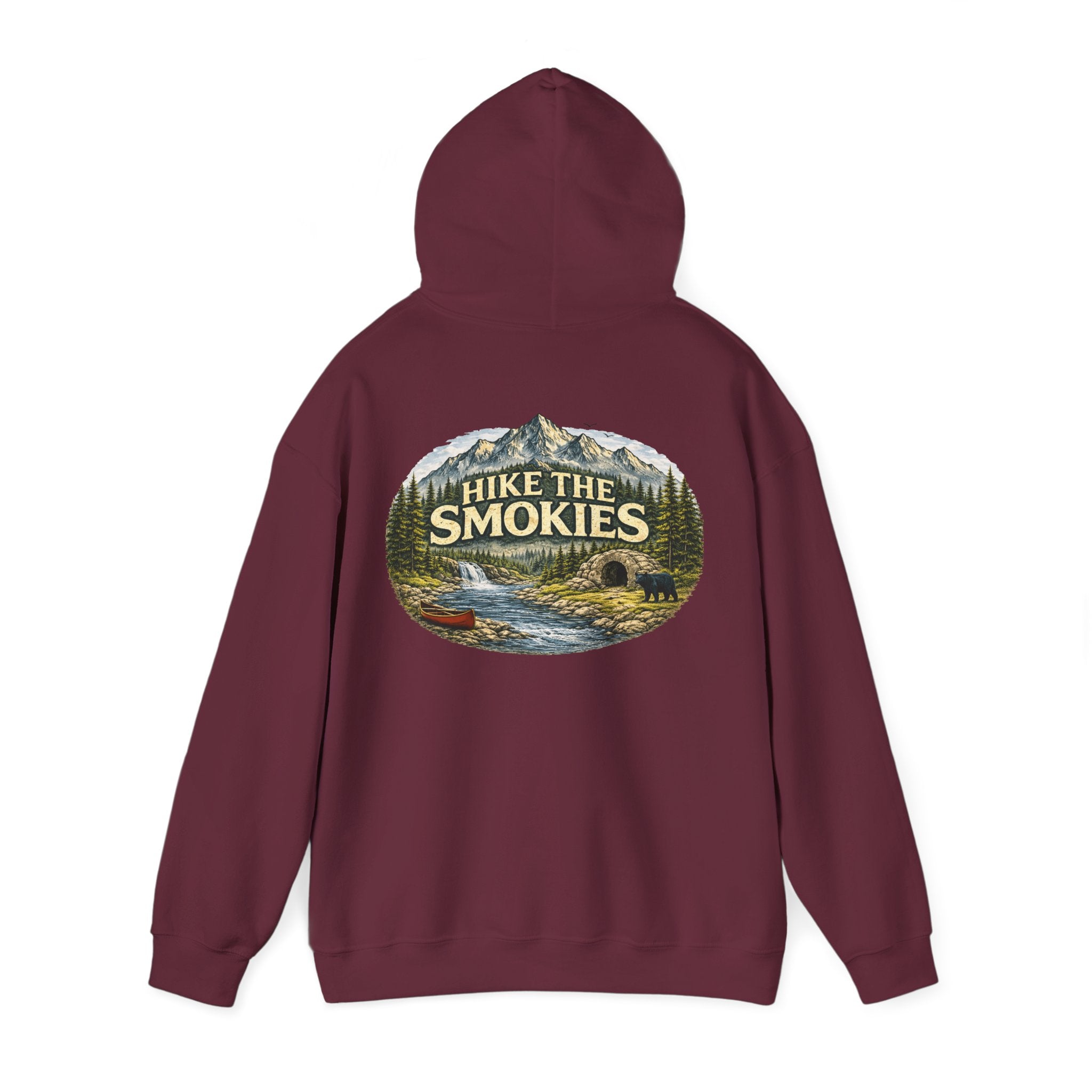 Hike The Smokies - Unisex Heavy Blend™ Hooded Sweatshirt