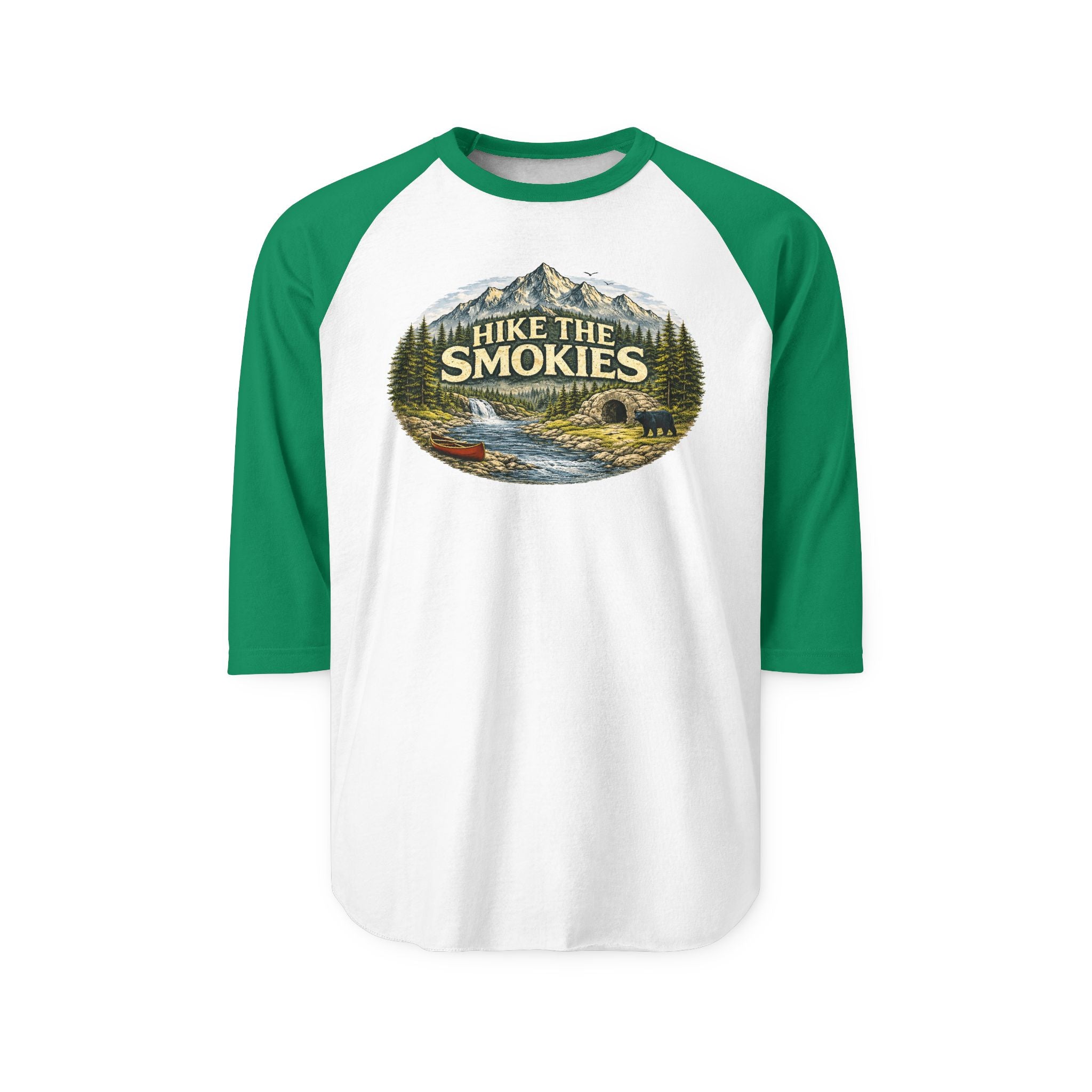 Hike the Smokies Unisex Raglan Shirt