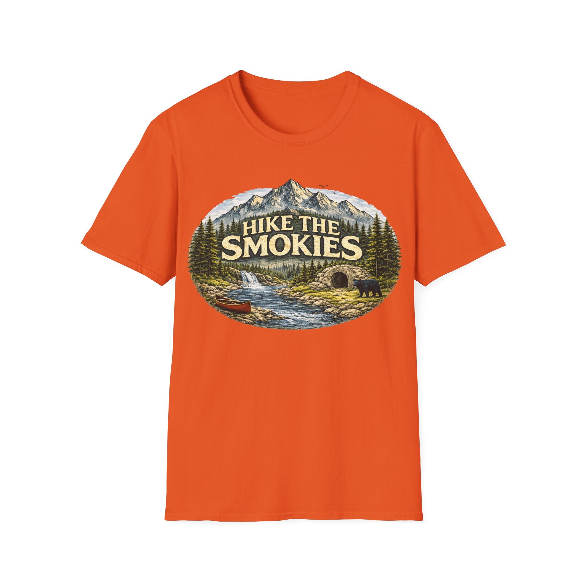 Hike the Smokies T-Shirt — Smoky Mountains Unisex Hiking Tee