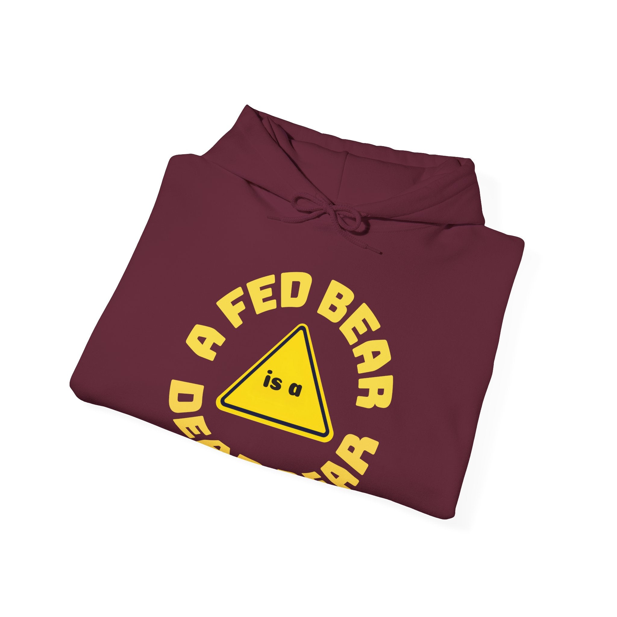 Fed Bear/Dead Bear Unisex Hoodie - Wildlife Conservation Pullover