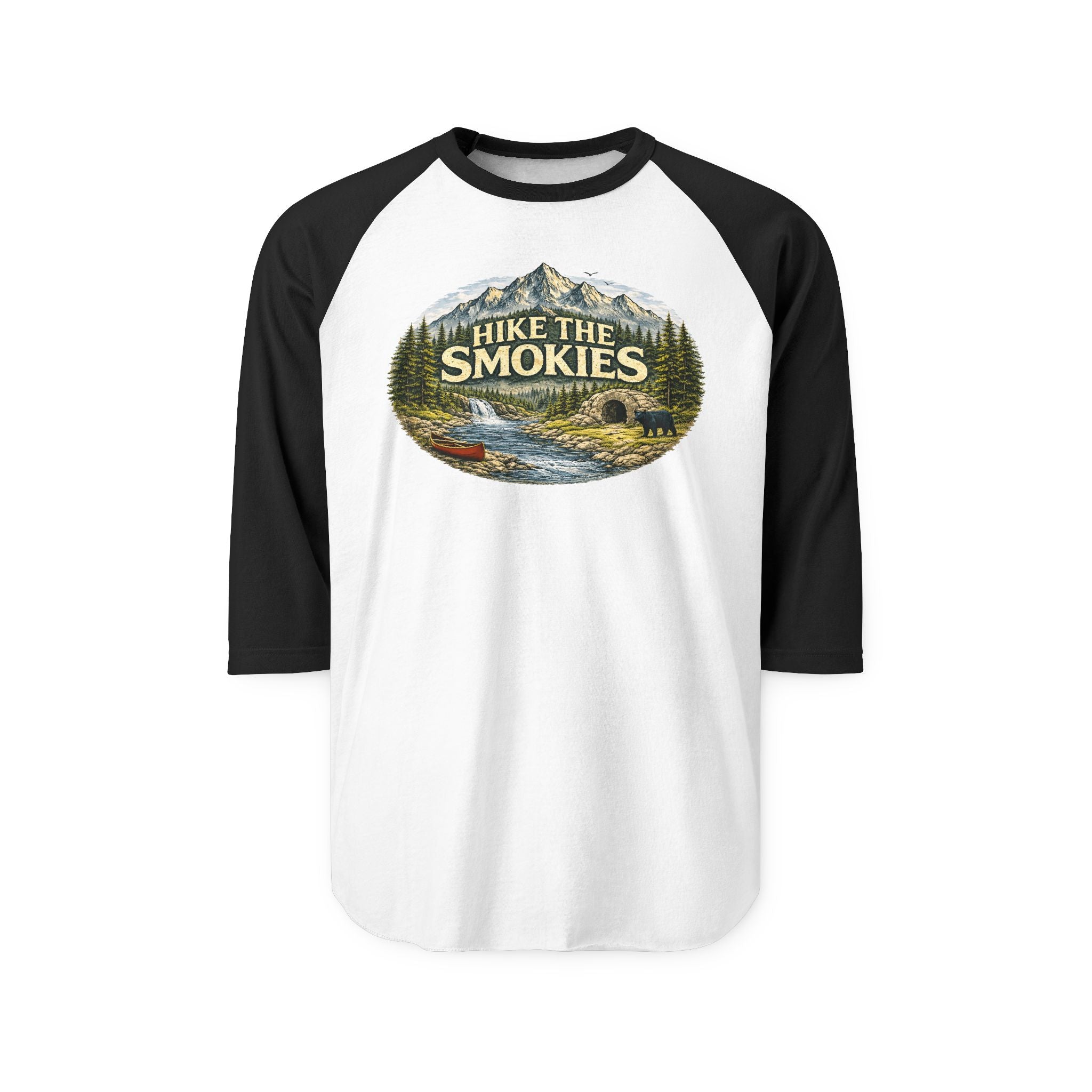 Hike the Smokies Unisex Raglan Shirt