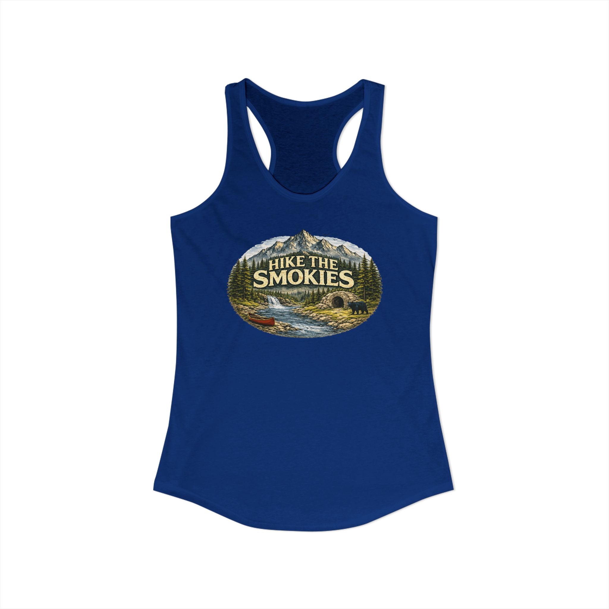 Hike The Smokies Mountain Bear Tank Top