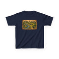 Kids Tee — Bear Cave Treasure Map "Which Cave Has the Bear?"