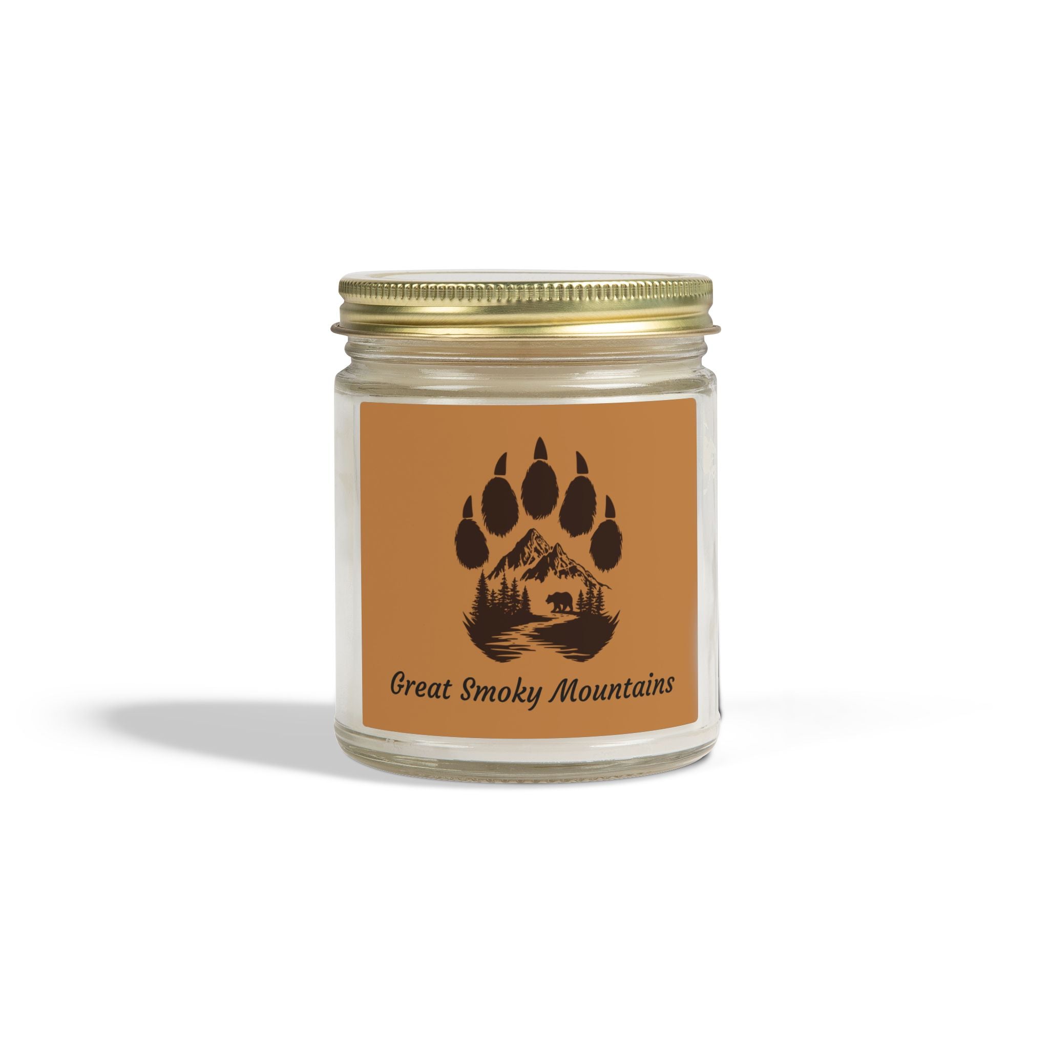 Great Smoky Mountains Scented Candle — Coconut Apricot Wax (4oz/9oz)