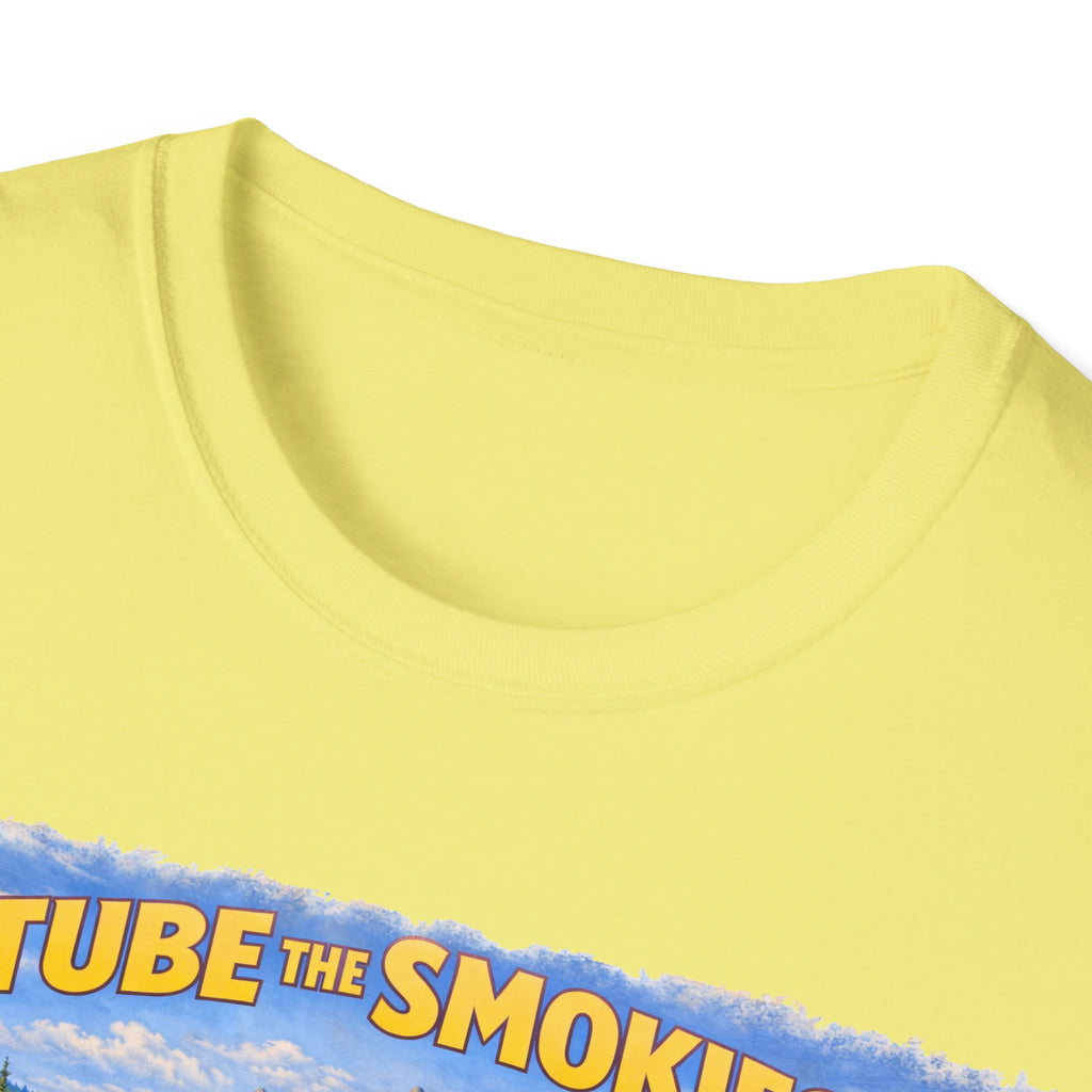 Tube the Smokies Unisex T-Shirt — River Tubing Graphic Tee for Smoky Mountains Fans