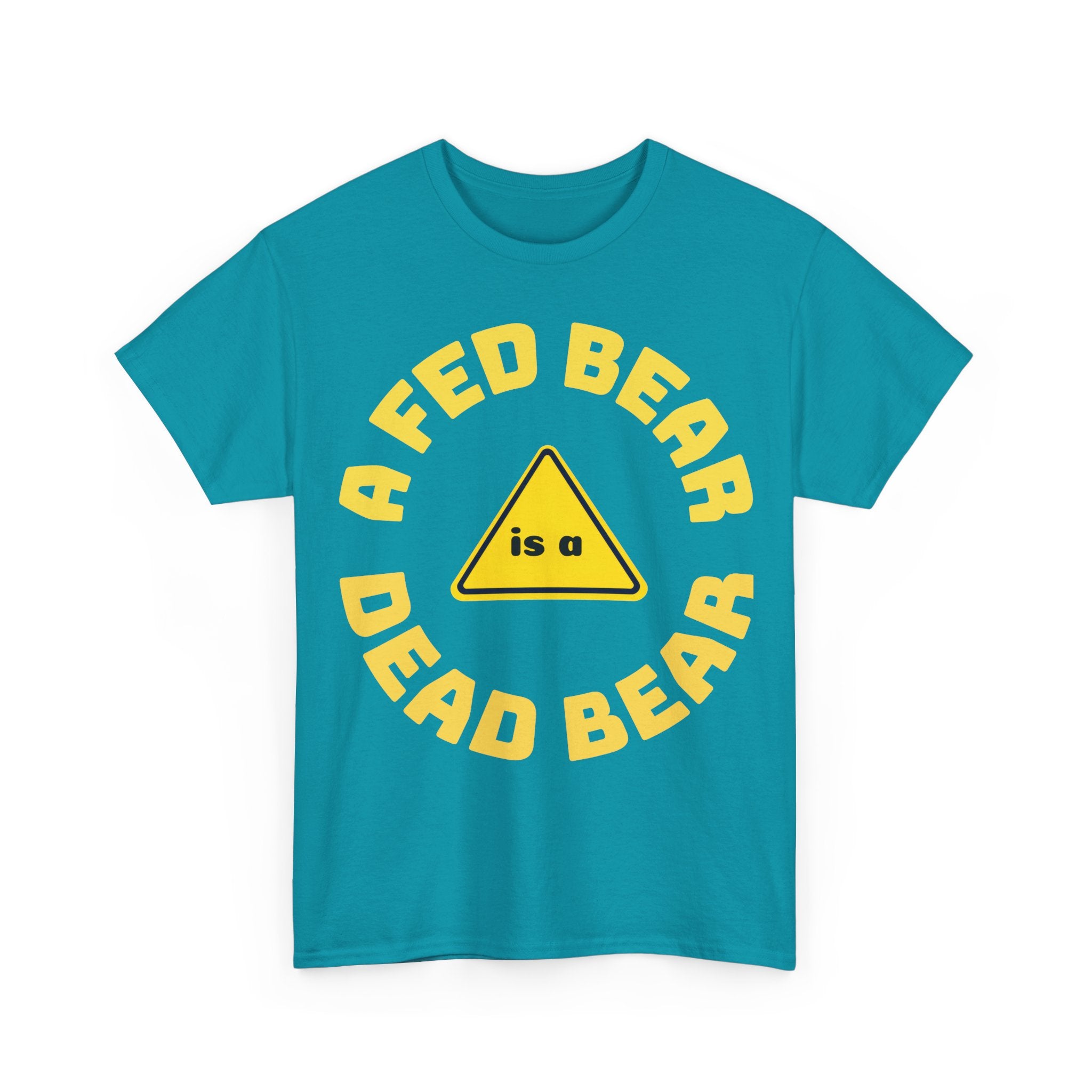 Fed Bear Unisex Cotton T-shirt — Stoic Wilderness Reminder