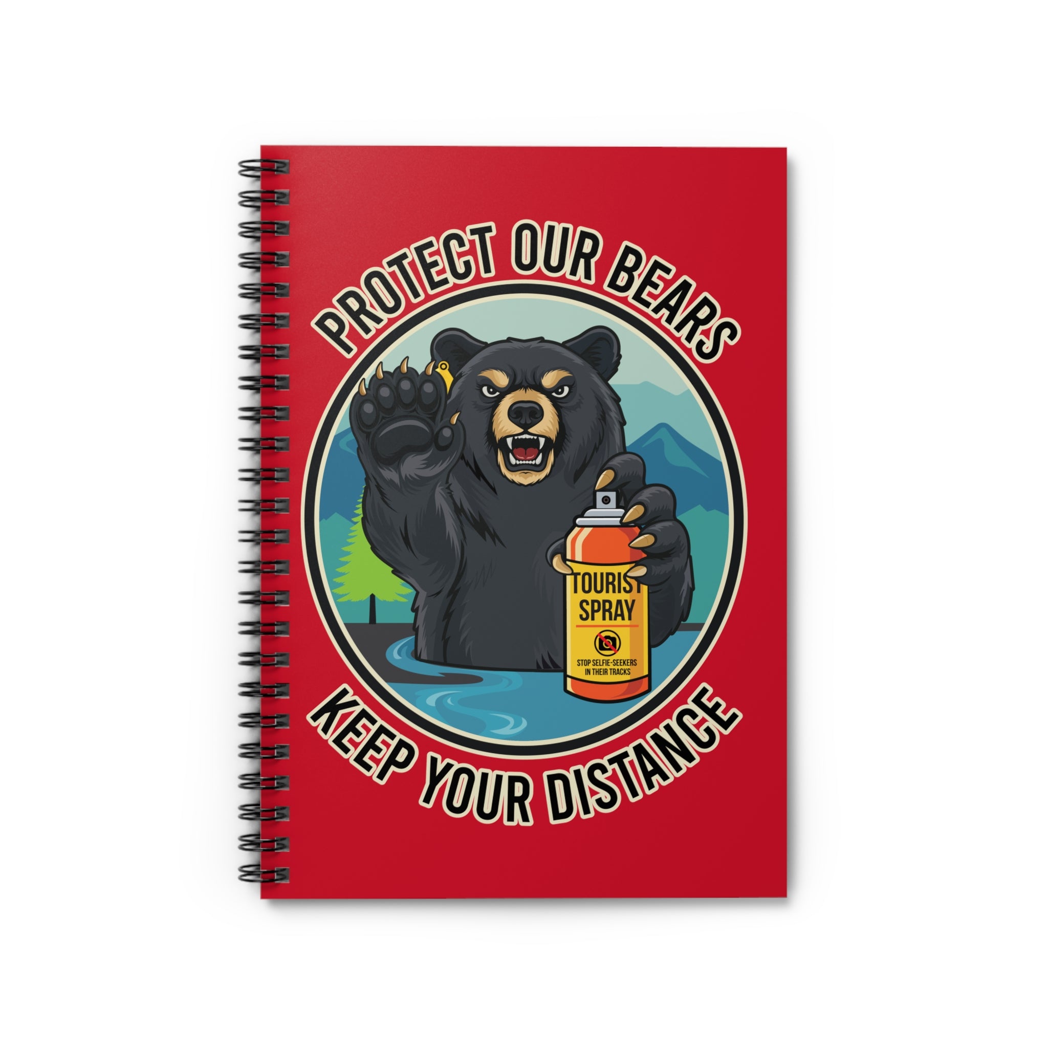 Protect Our Bears   Notebook | Spiral Ruled Journal