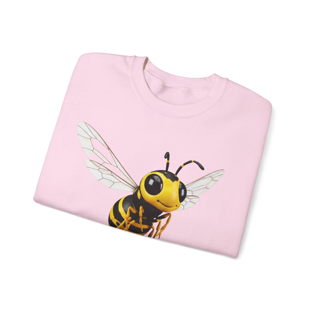 Bee Wise Crewneck Sweatshirt — Bee Illustration "Bee wise .. Always hike with a friend"