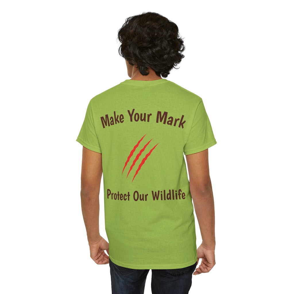Make Your Mark Unisex Cotton T-Shirt / Wildlife Conservation