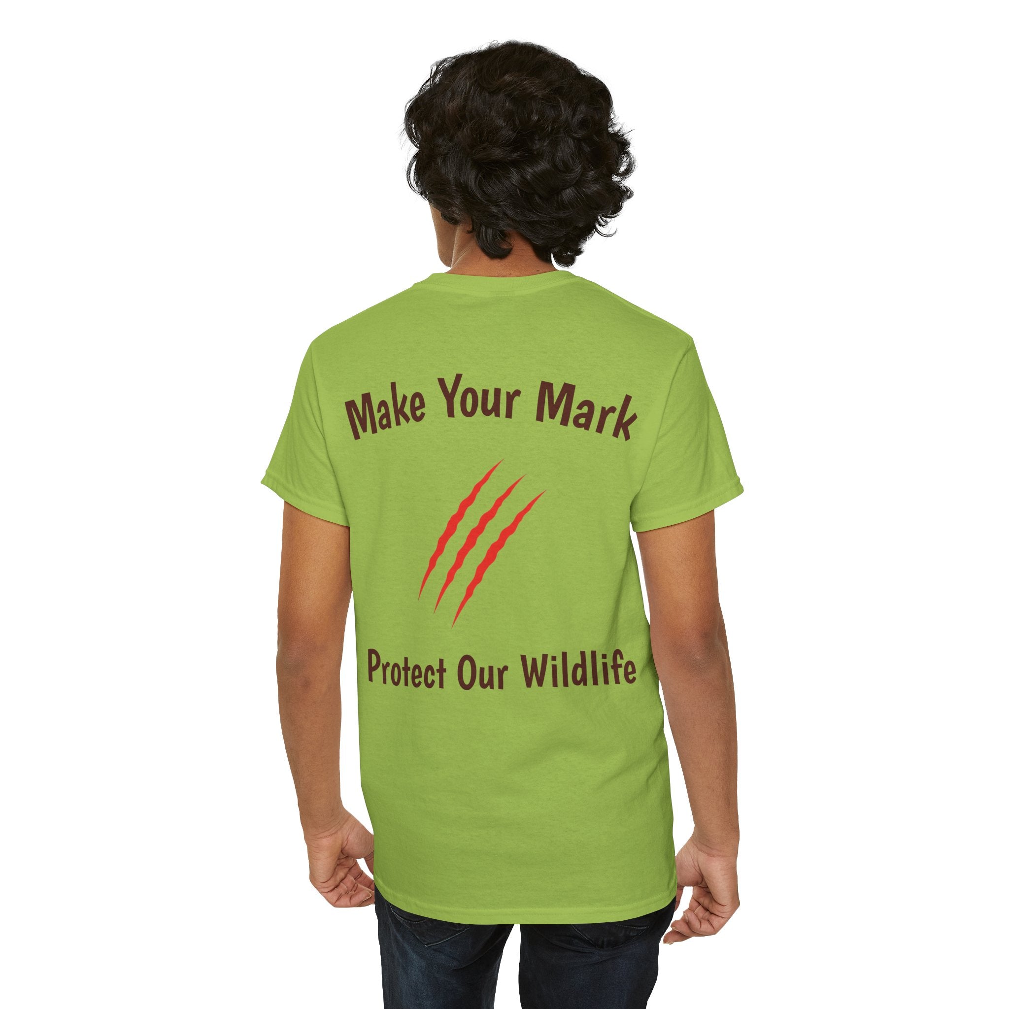 Make Your Mark Unisex Cotton T-Shirt / Wildlife Conservation