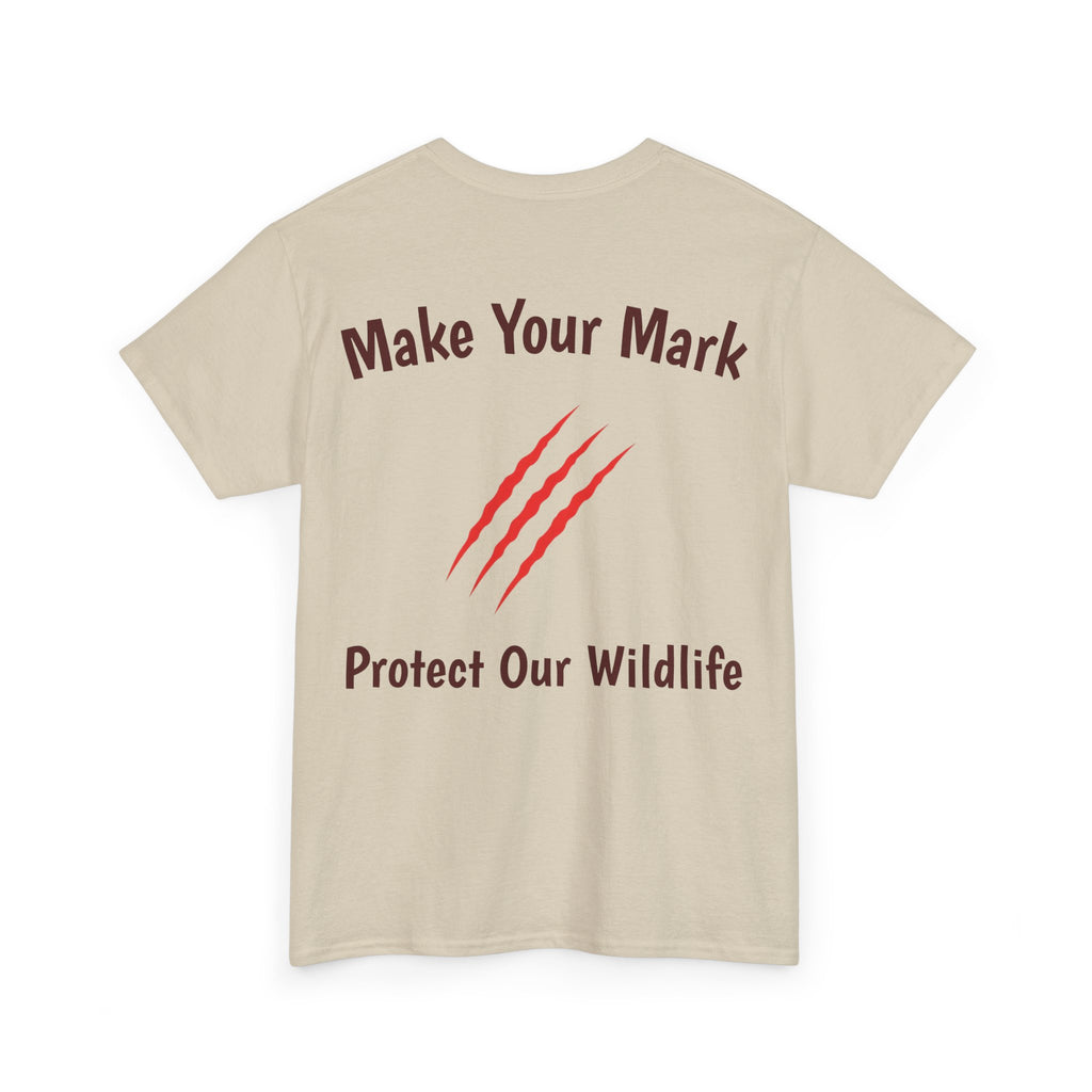 Make Your Mark Unisex Cotton T-Shirt / Wildlife Conservation