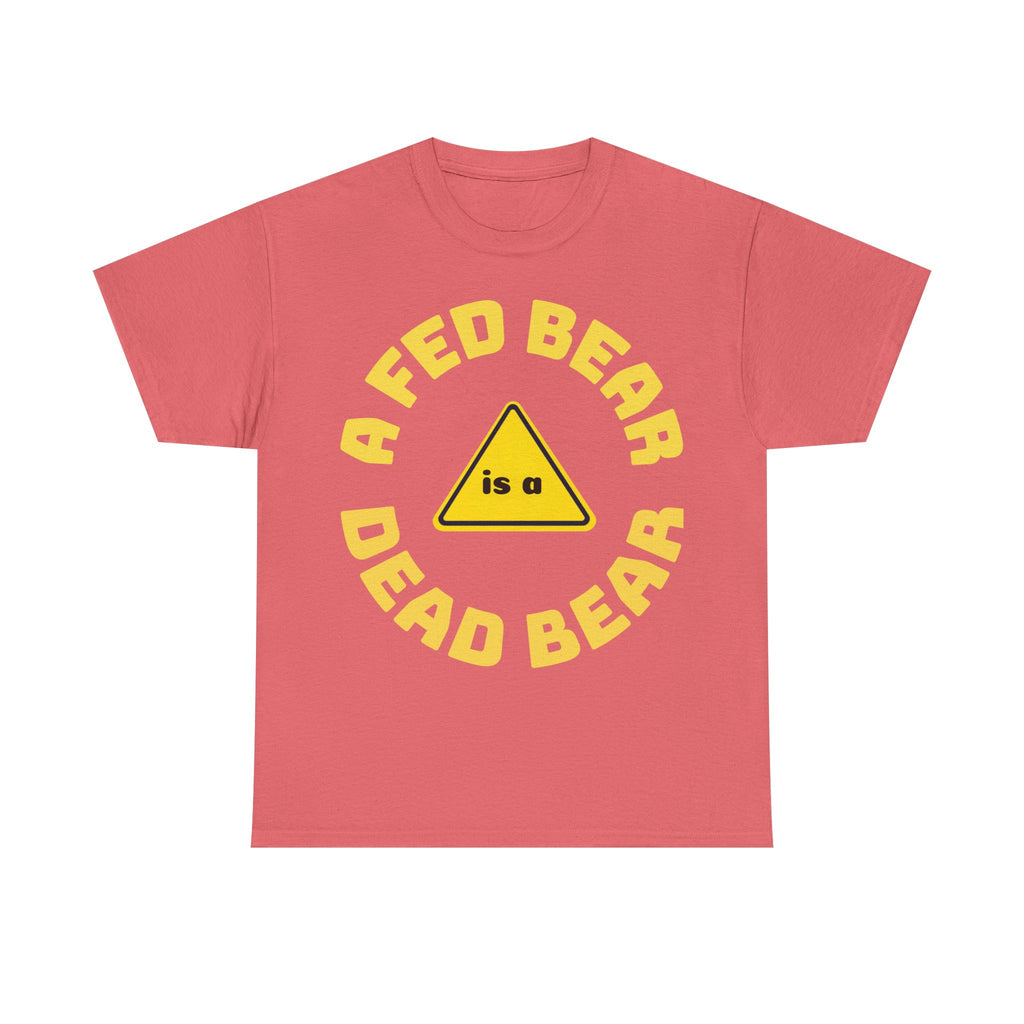 Fed Bear Unisex Cotton T-shirt — Stoic Wilderness Reminder