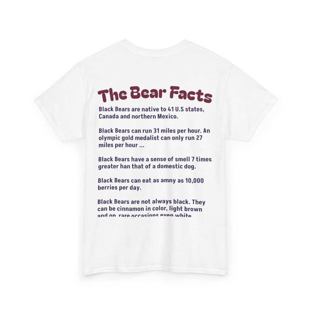 Smoky Mountain Black Bear Facts - Unisex Tee