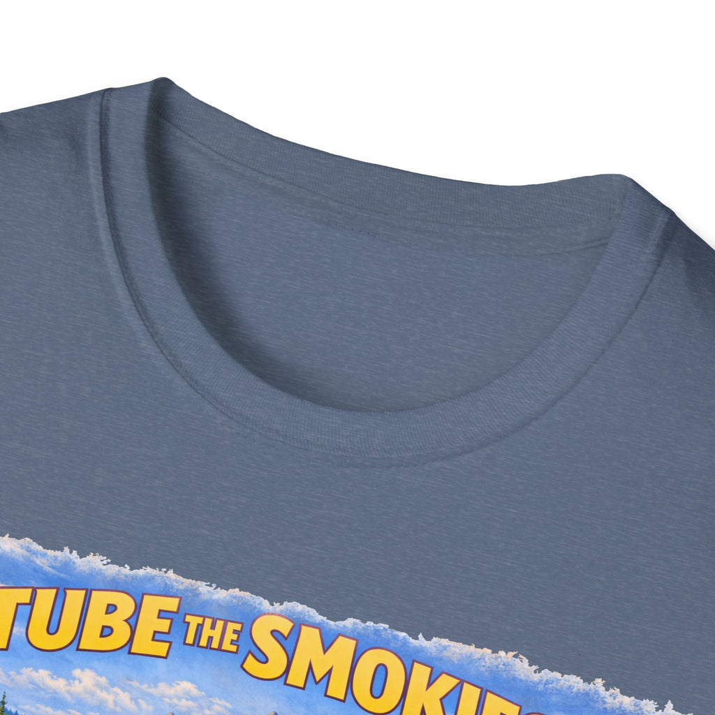 Tube the Smokies Unisex T-Shirt — River Tubing Graphic Tee for Smoky Mountains Fans