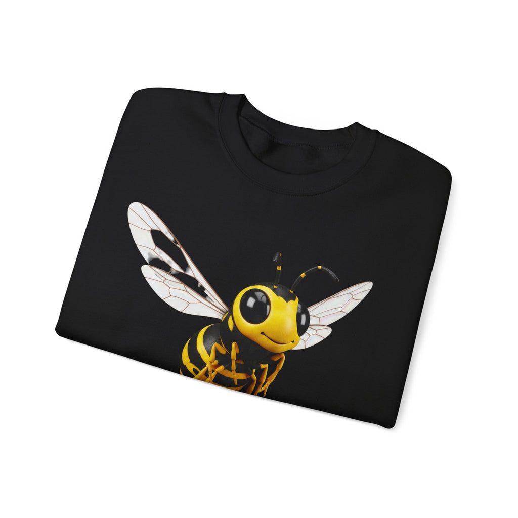 Bee Wise Crewneck Sweatshirt — Bee Illustration "Bee wise .. Always hike with a friend"