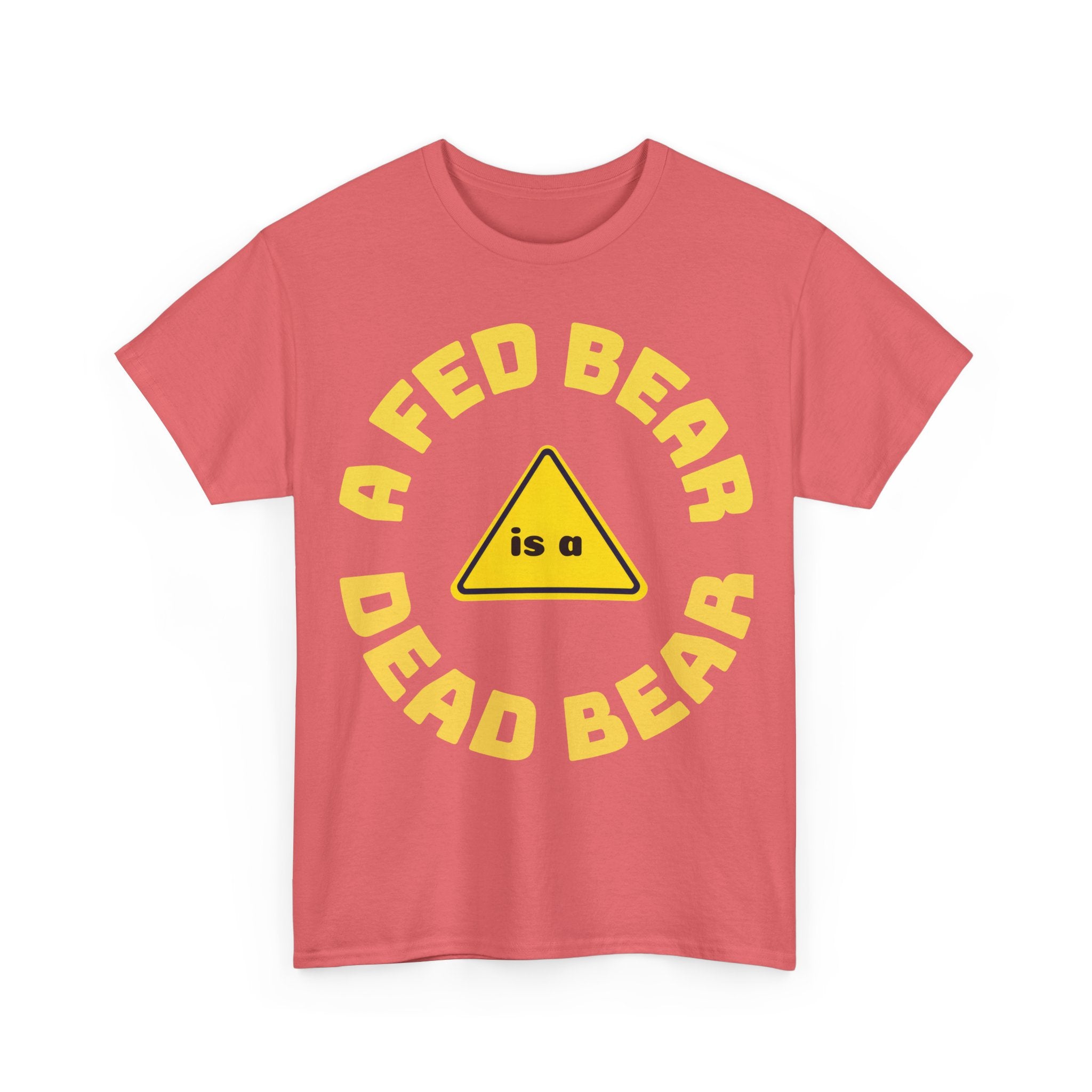 Fed Bear Unisex Cotton T-shirt — Stoic Wilderness Reminder