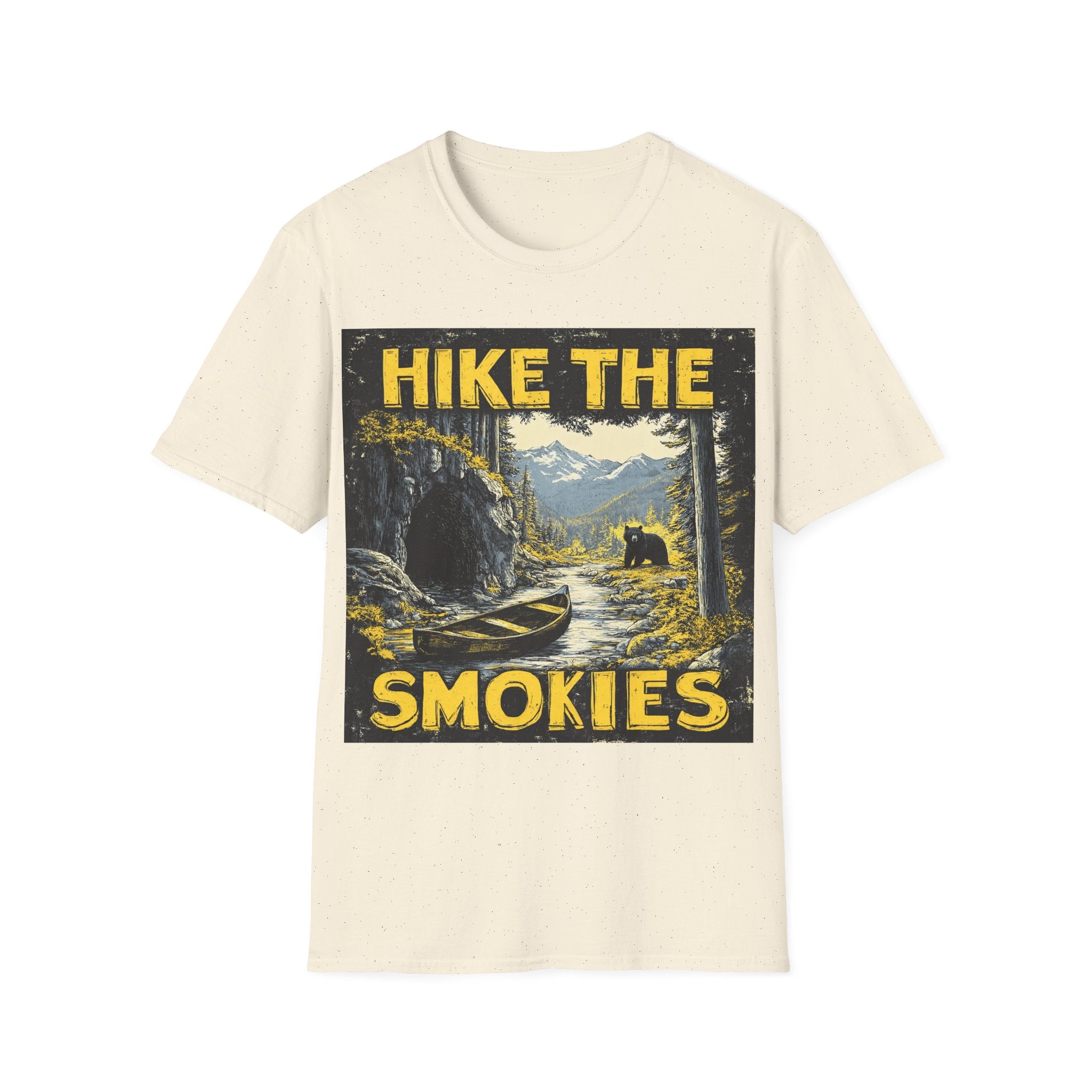 Hike the Smokies T-Shirt — Vintage Smoky Mountains Hiking Tee