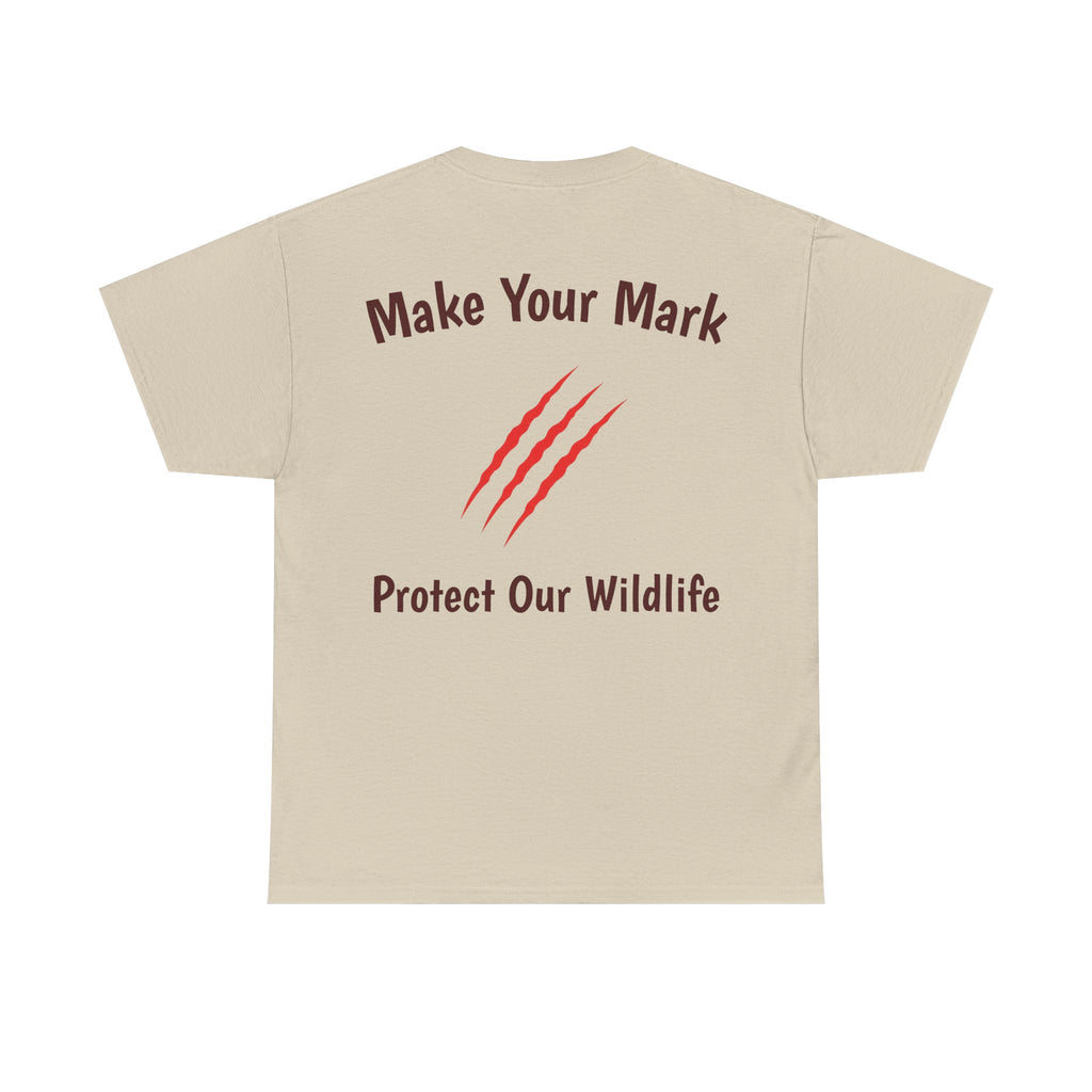 Make Your Mark Unisex Cotton T-Shirt / Wildlife Conservation