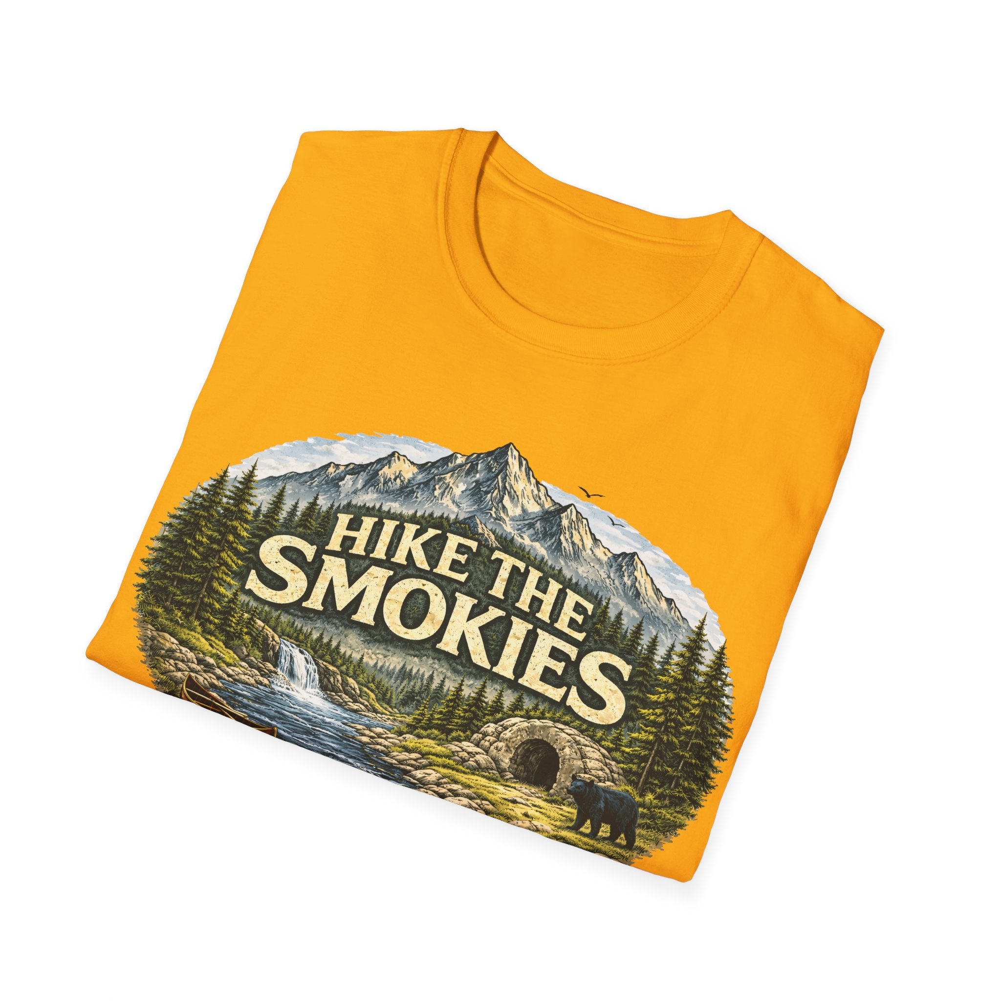 Hike the Smokies T-Shirt — Smoky Mountains Unisex Hiking Tee
