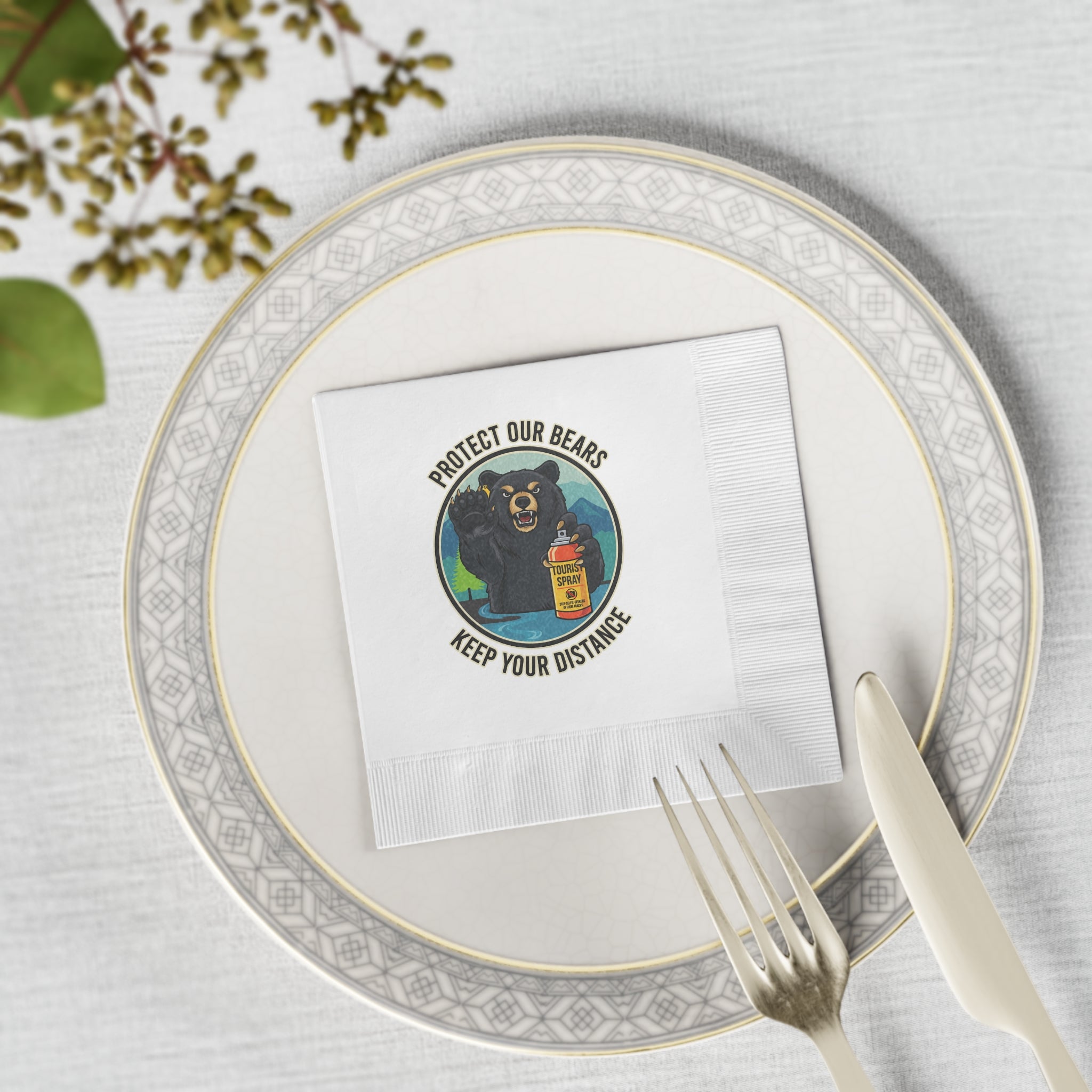 Protect Our Bears  Napkins