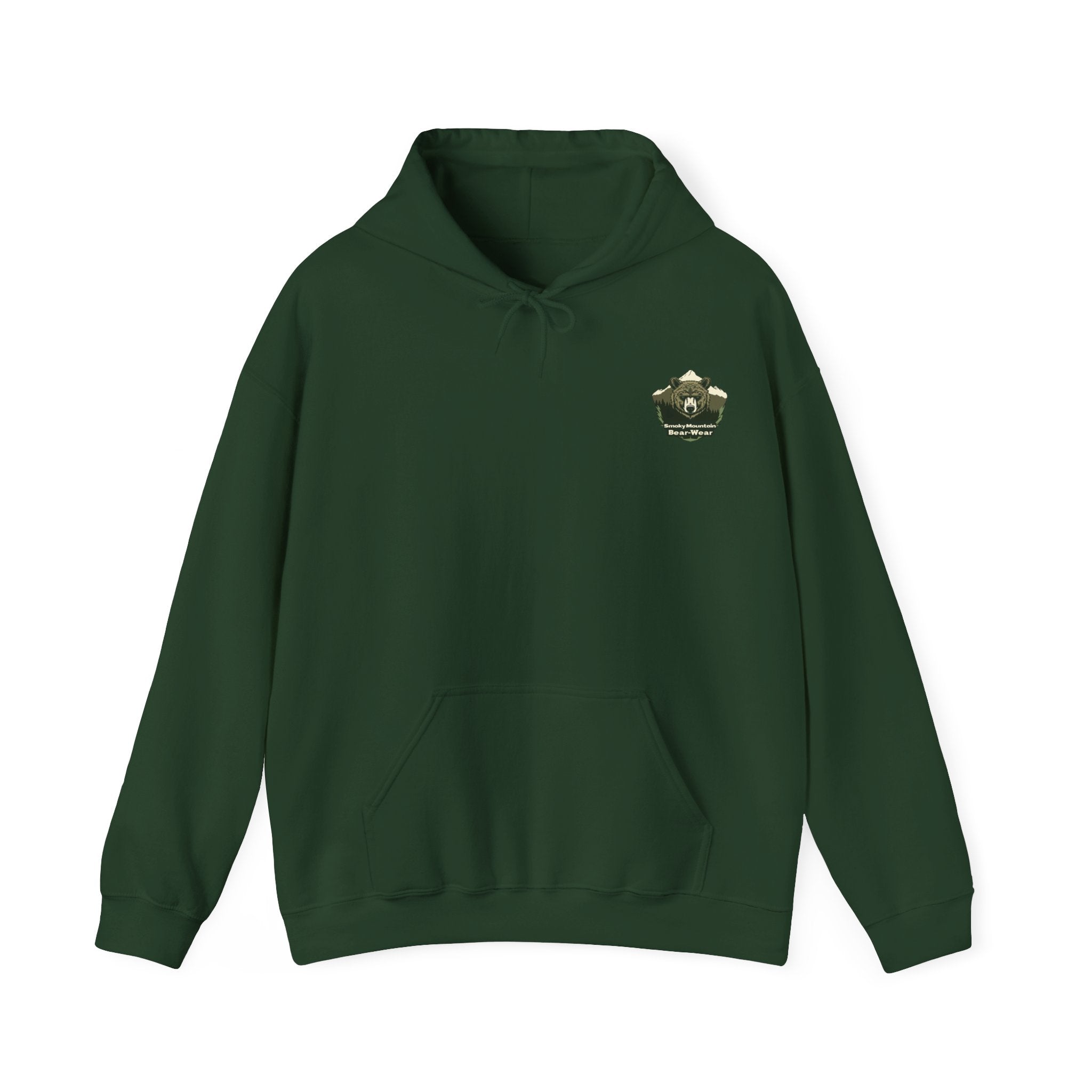 Scenic River Valley Hoodie — Vintage Wilderness Landscape Unisex Pullover