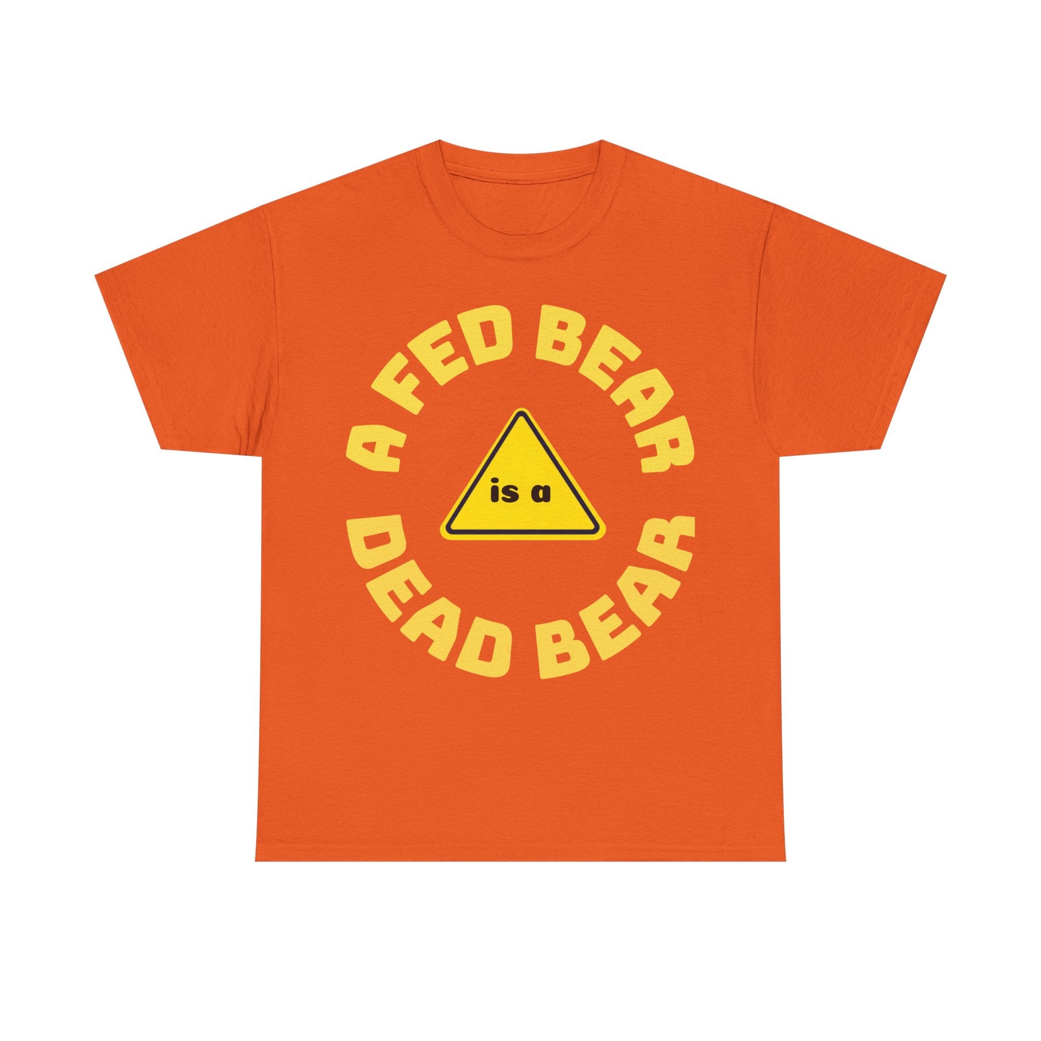 Fed Bear Unisex Cotton T-shirt — Stoic Wilderness Reminder