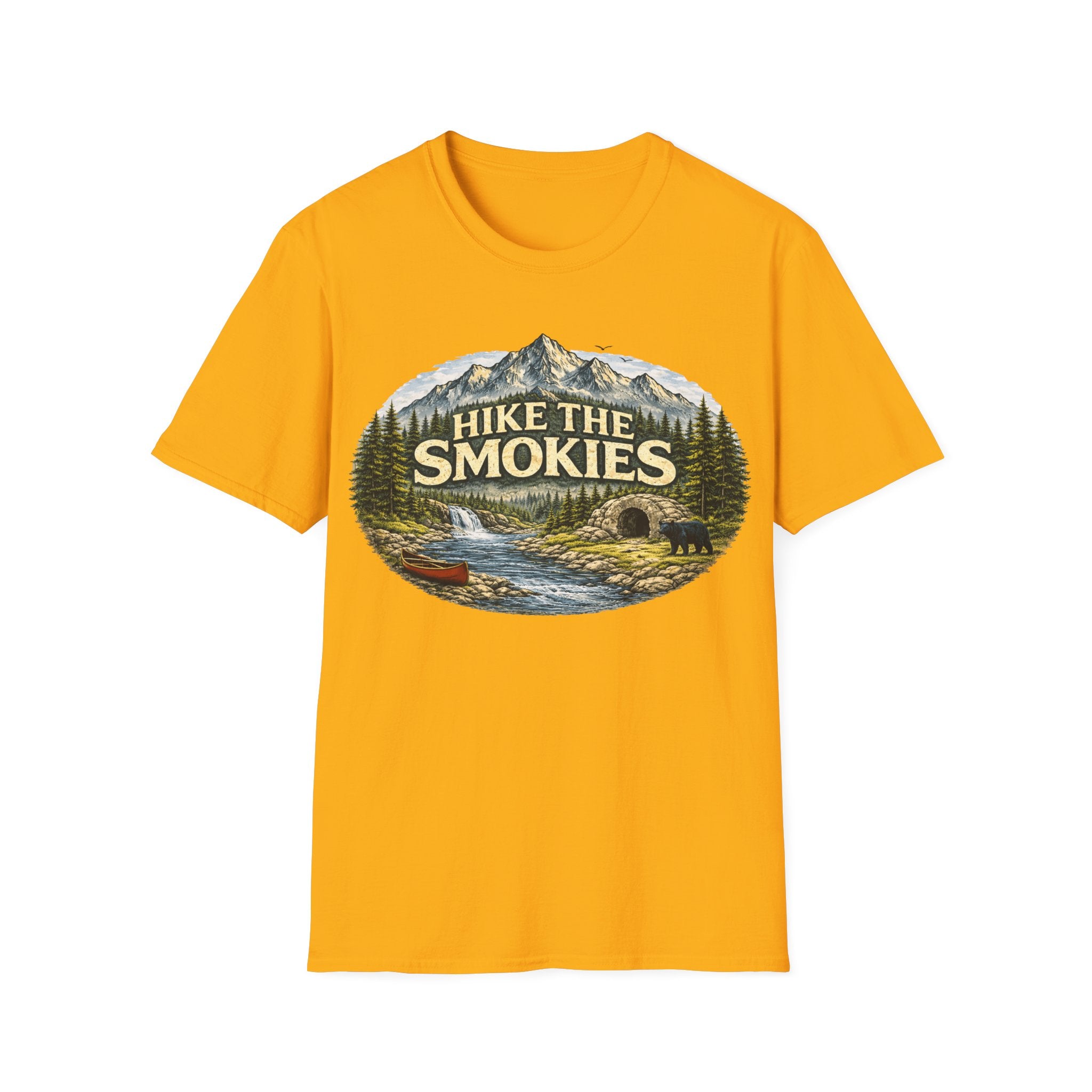 Hike the Smokies T-Shirt — Smoky Mountains Unisex Hiking Tee