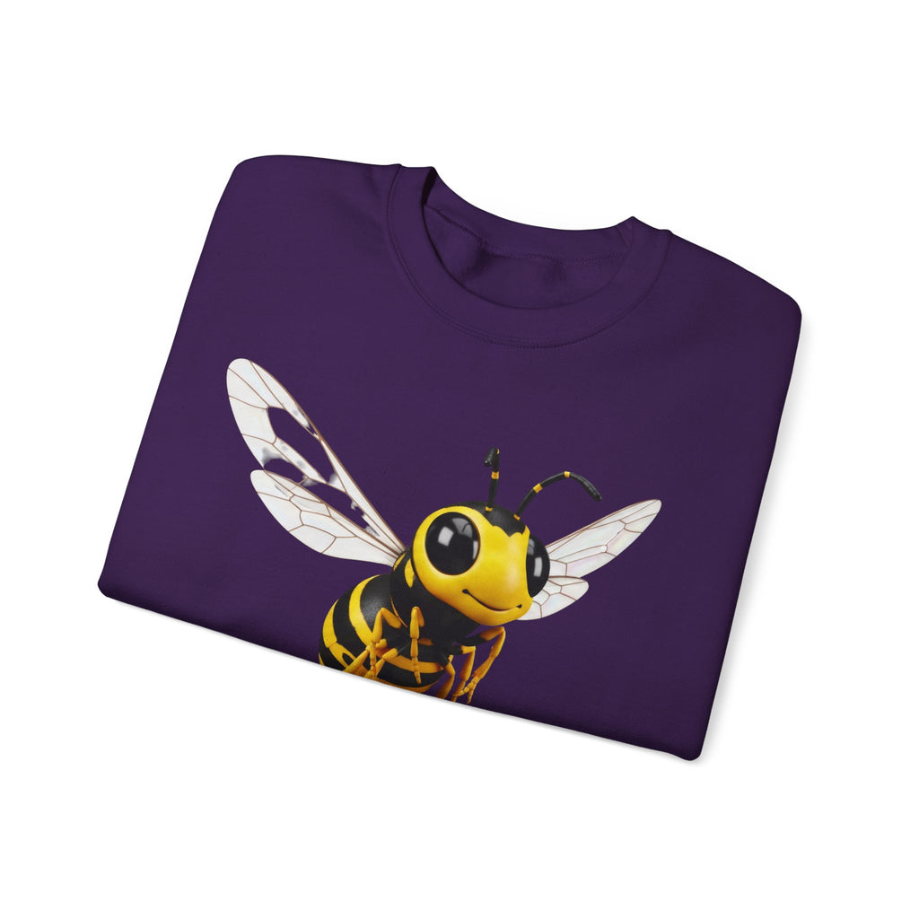 Bee Wise Crewneck Sweatshirt — Bee Illustration "Bee wise .. Always hike with a friend"