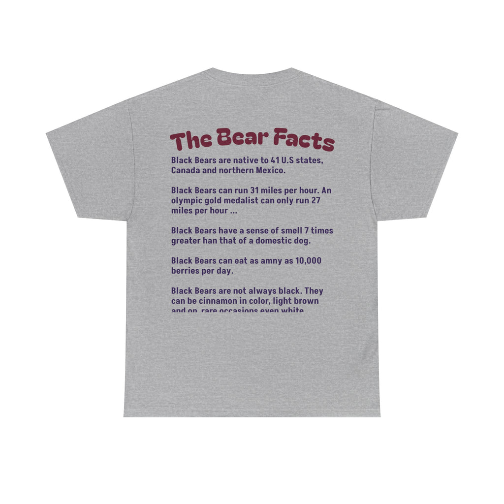 Smoky Mountain Black Bear Facts - Unisex Tee