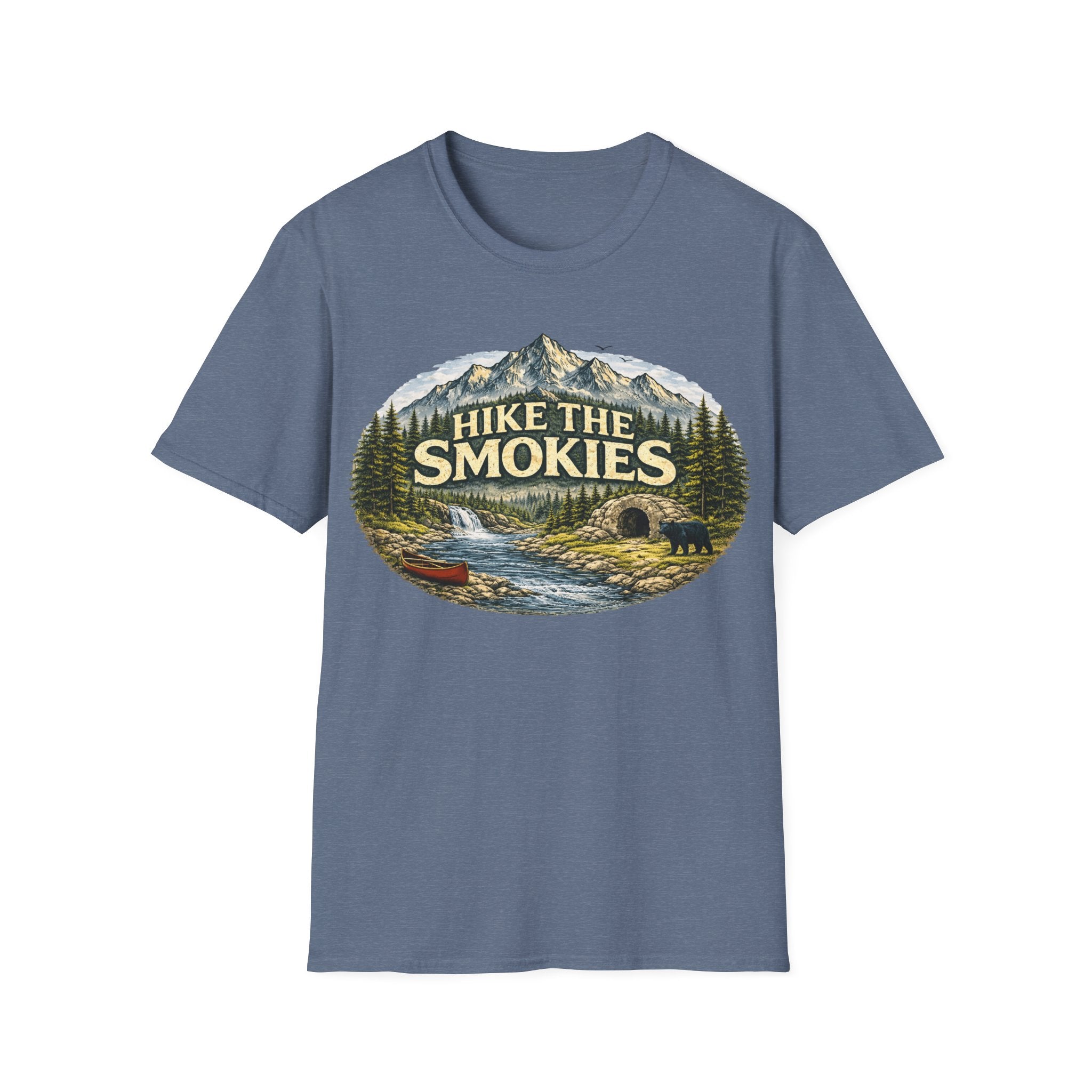 Hike the Smokies T-Shirt — Smoky Mountains Unisex Hiking Tee