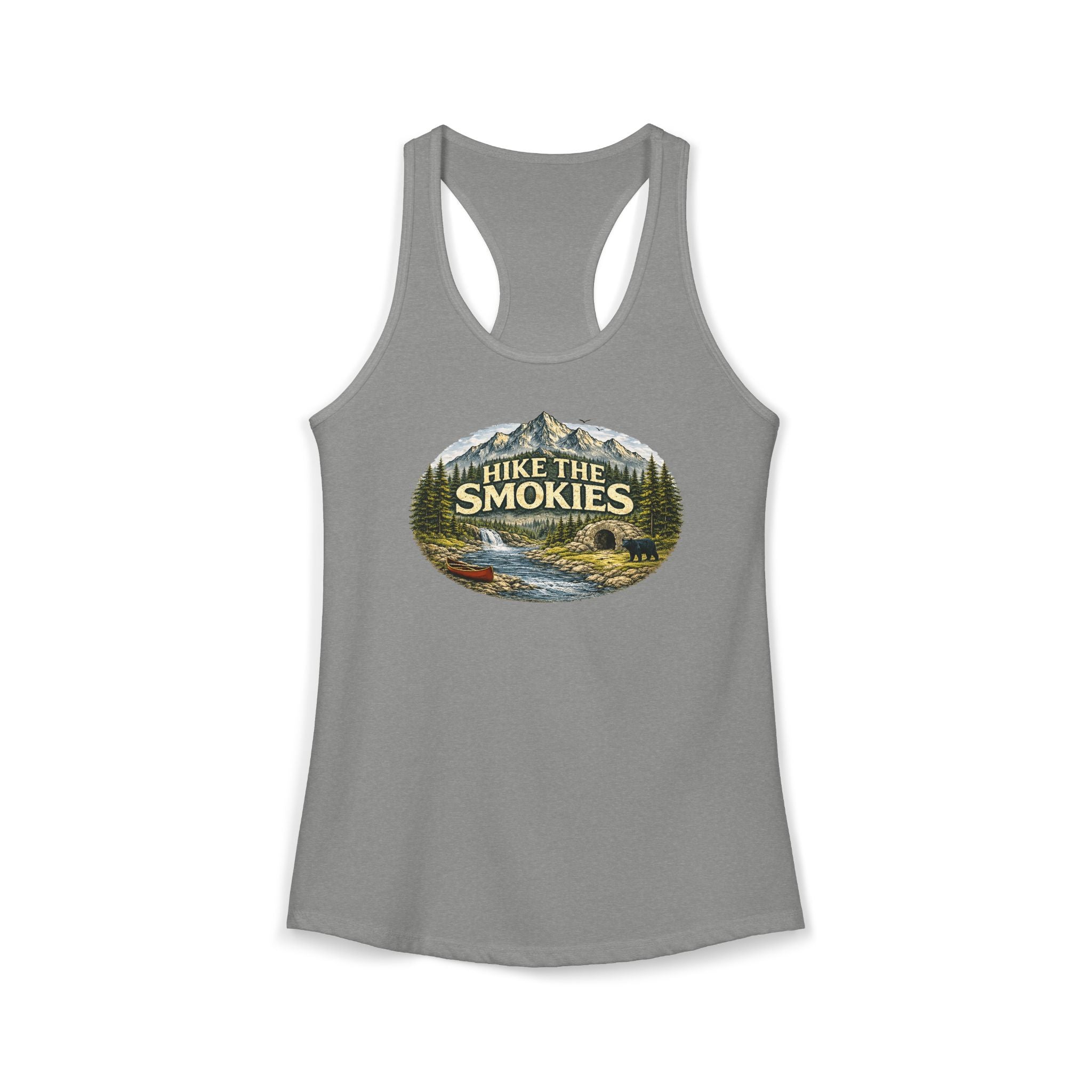 Hike The Smokies Mountain Bear Tank Top