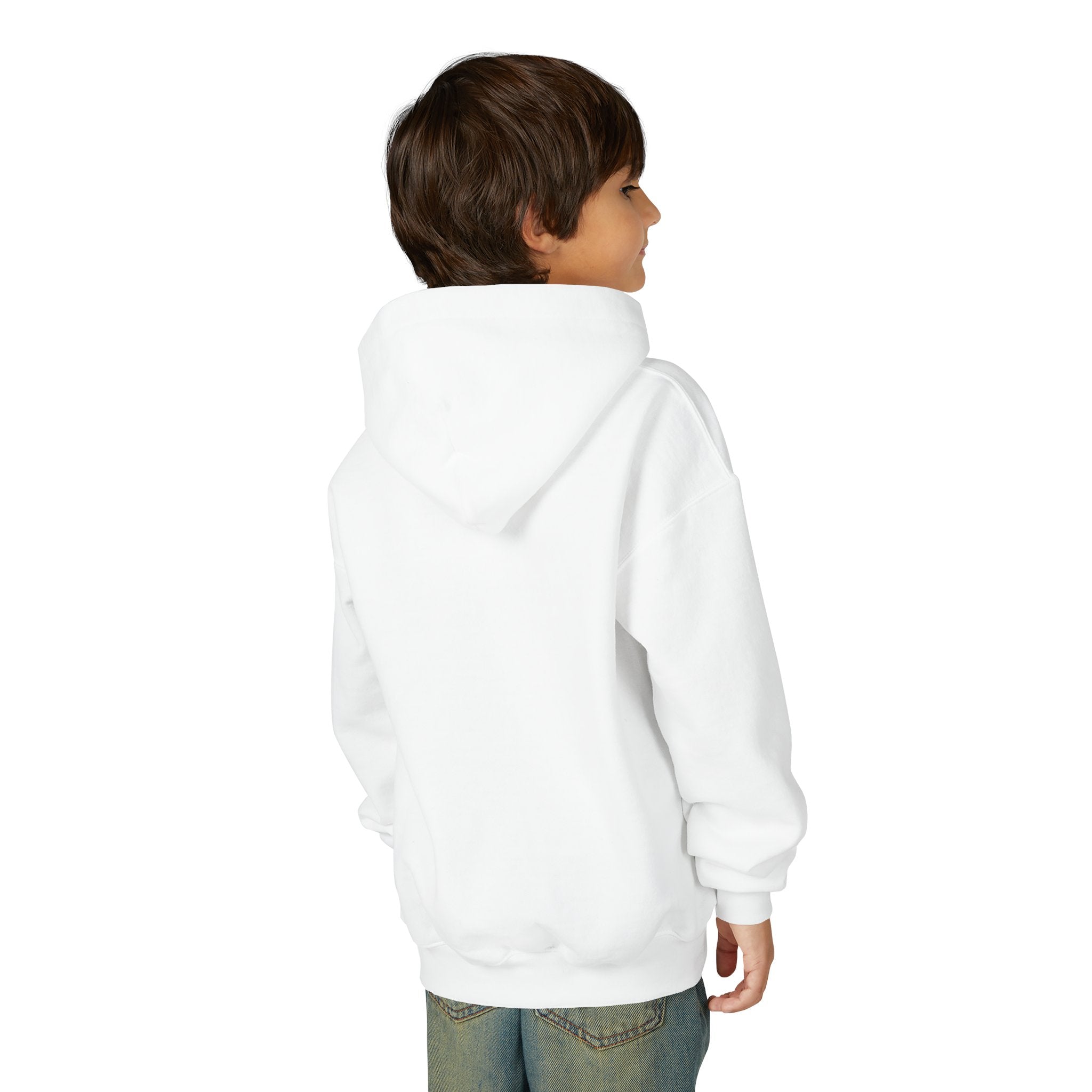Youth Hoodie with Rustic Wilderness Map Graphic