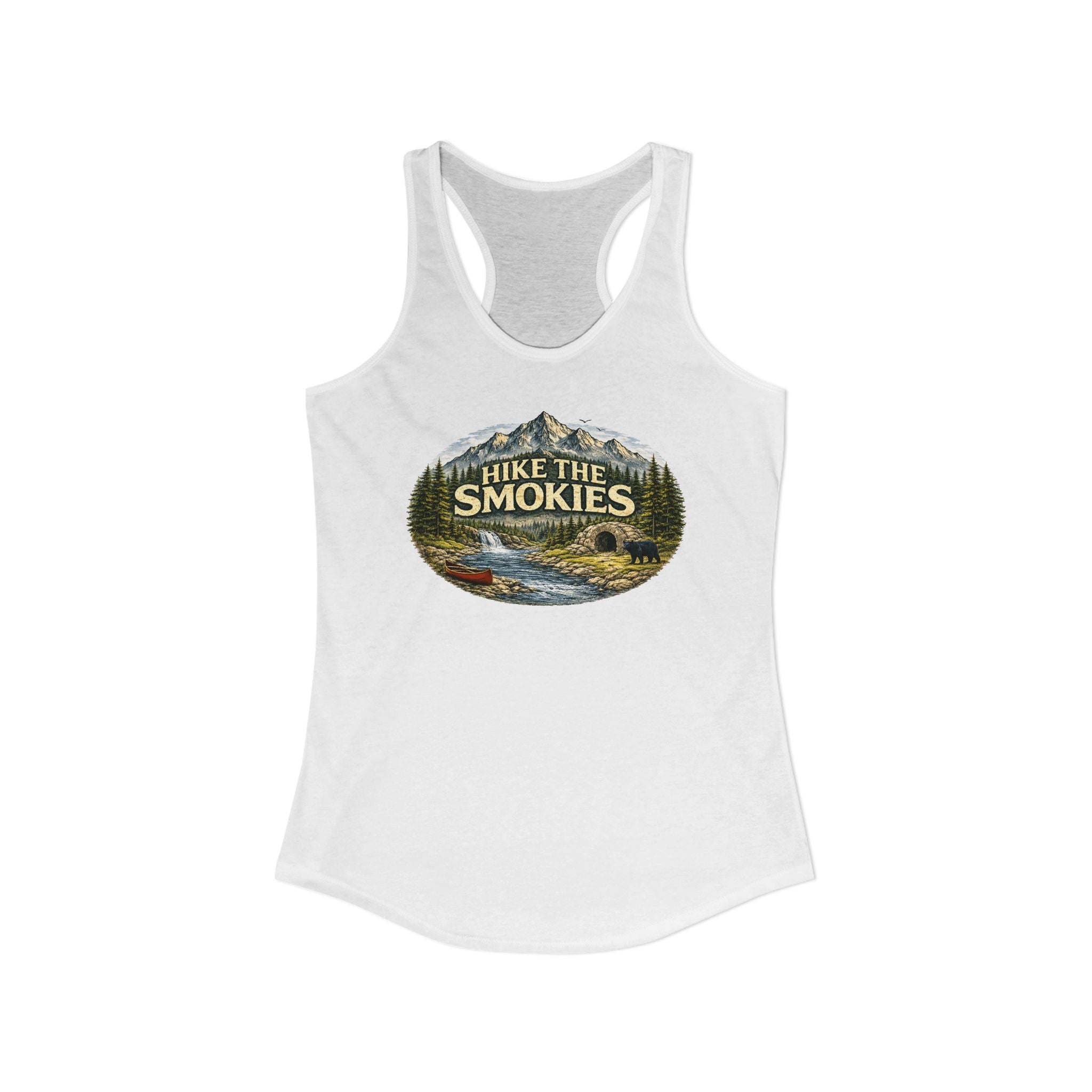 Hike The Smokies Mountain Bear Tank Top