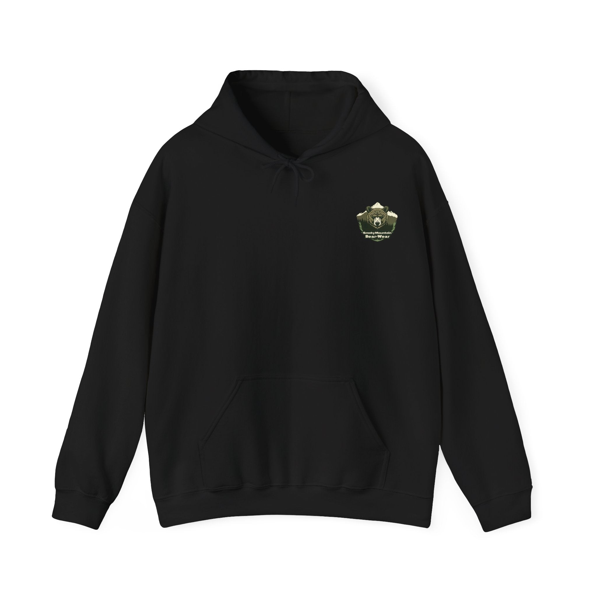 Scenic River Valley Hoodie — Vintage Wilderness Landscape Unisex Pullover