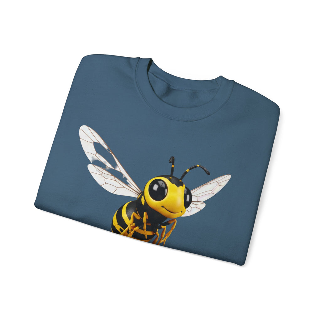 Bee Wise Crewneck Sweatshirt — Bee Illustration "Bee wise .. Always hike with a friend"