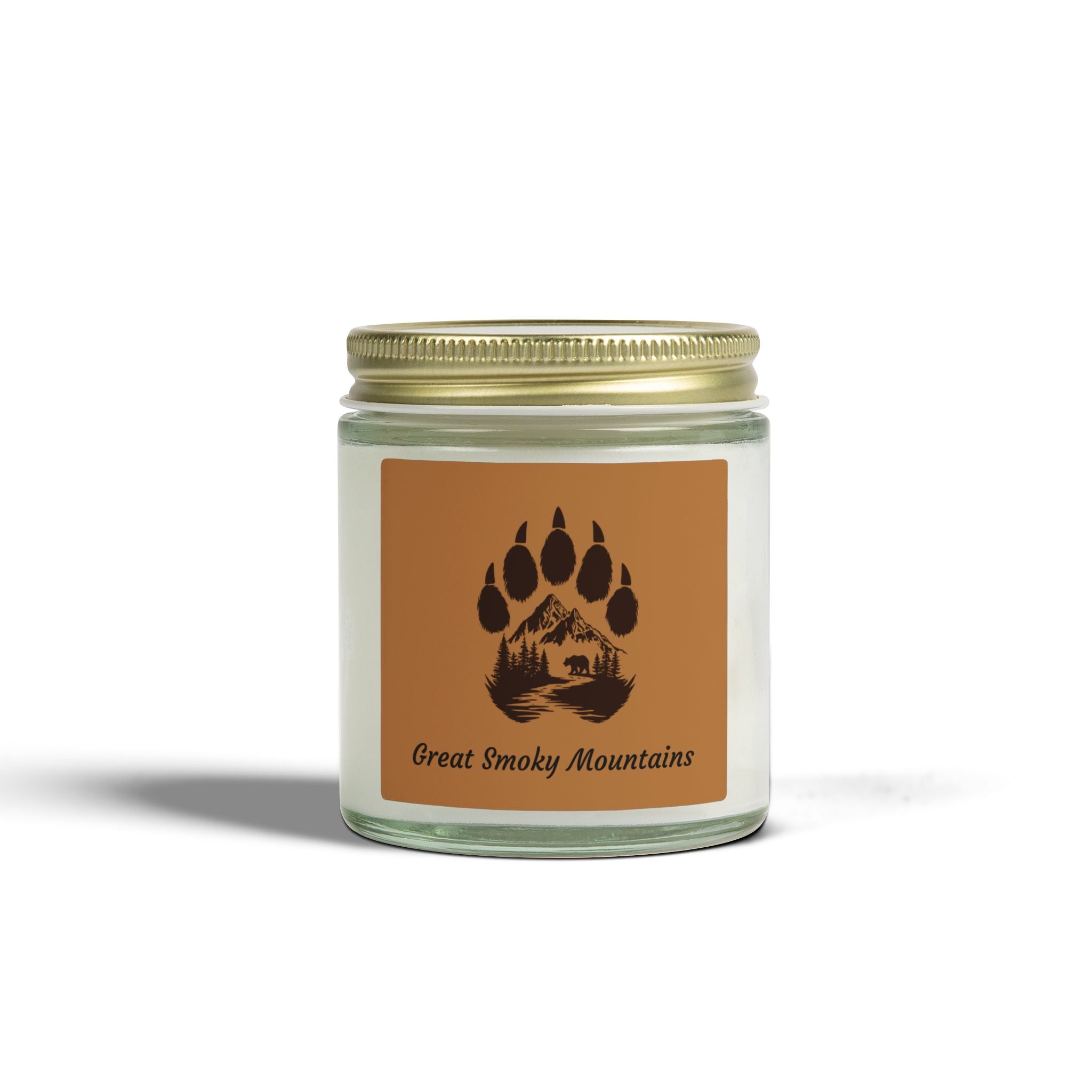 Great Smoky Mountains Scented Candle — Coconut Apricot Wax (4oz/9oz)