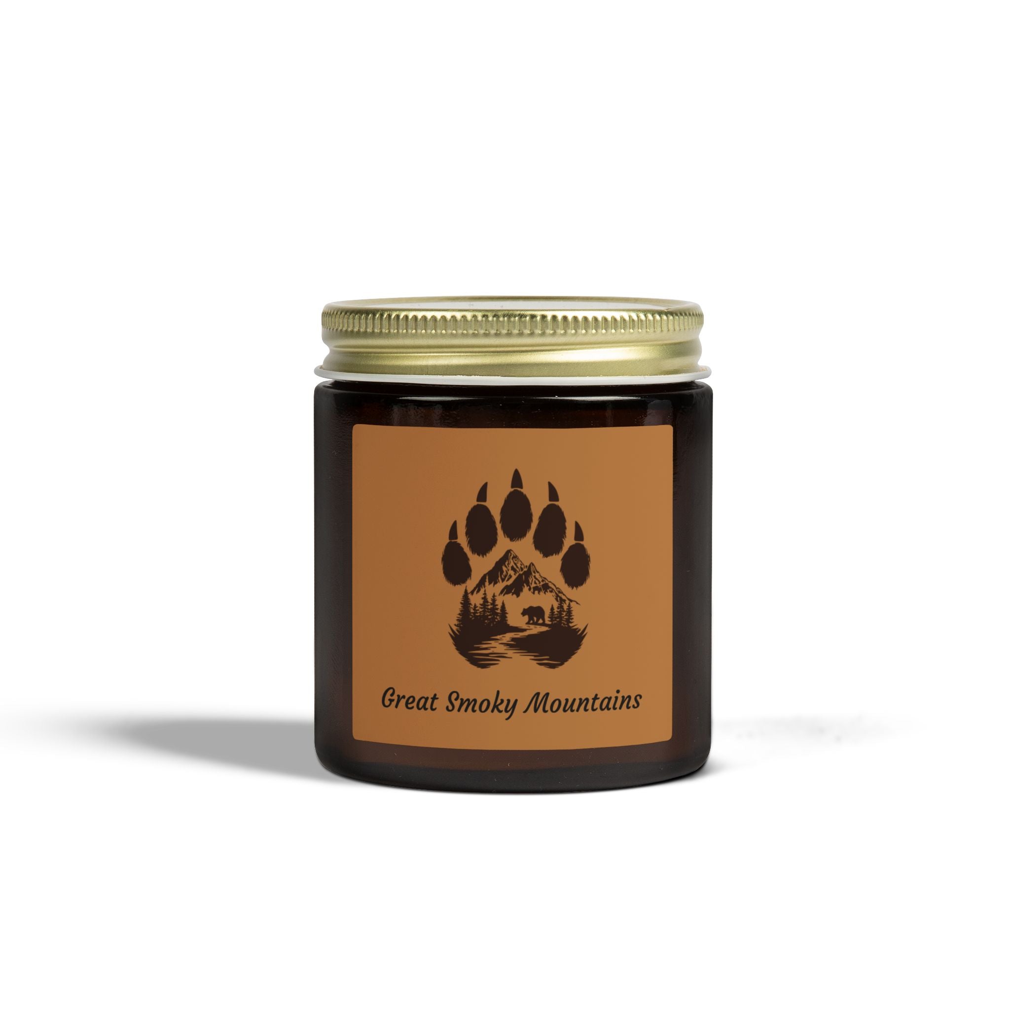 Great Smoky Mountains Scented Candle — Coconut Apricot Wax (4oz/9oz)