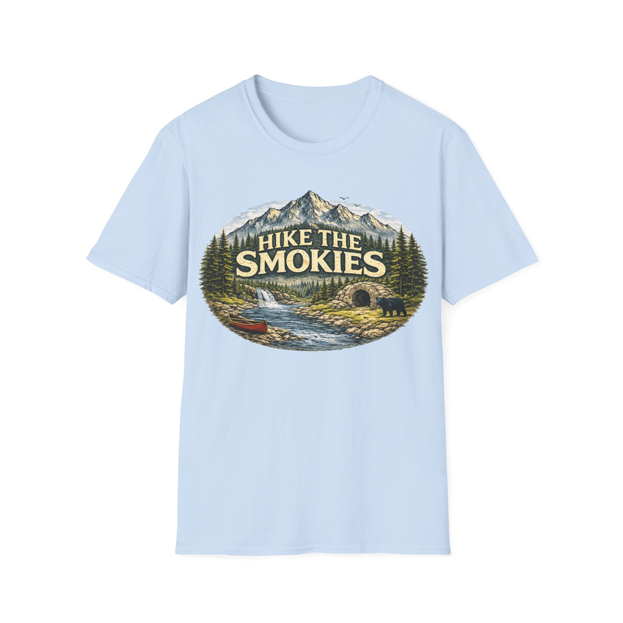 Hike the Smokies T-Shirt — Smoky Mountains Unisex Hiking Tee