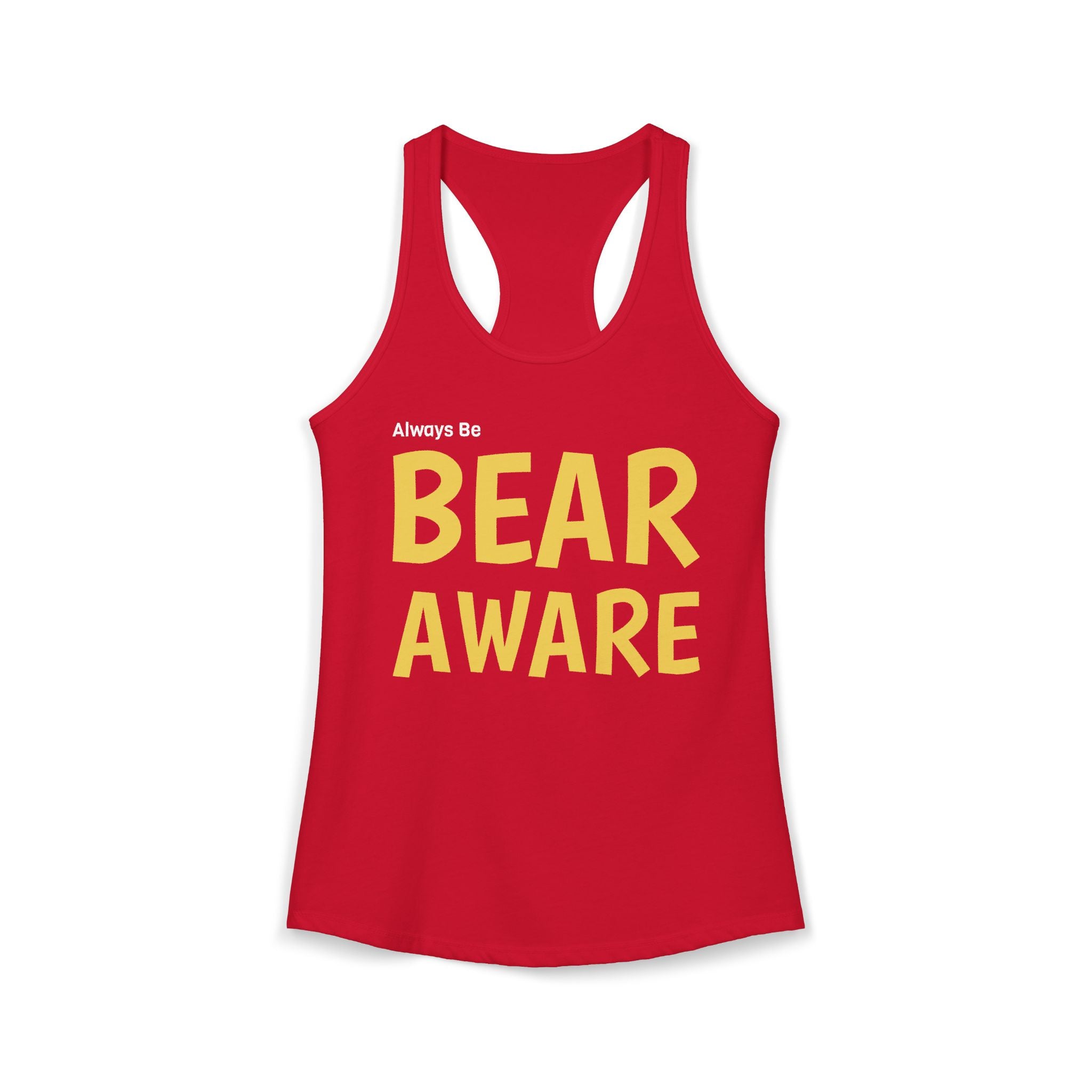 Great Smoky Mountains Critter Awareness Women's Racerback Tank